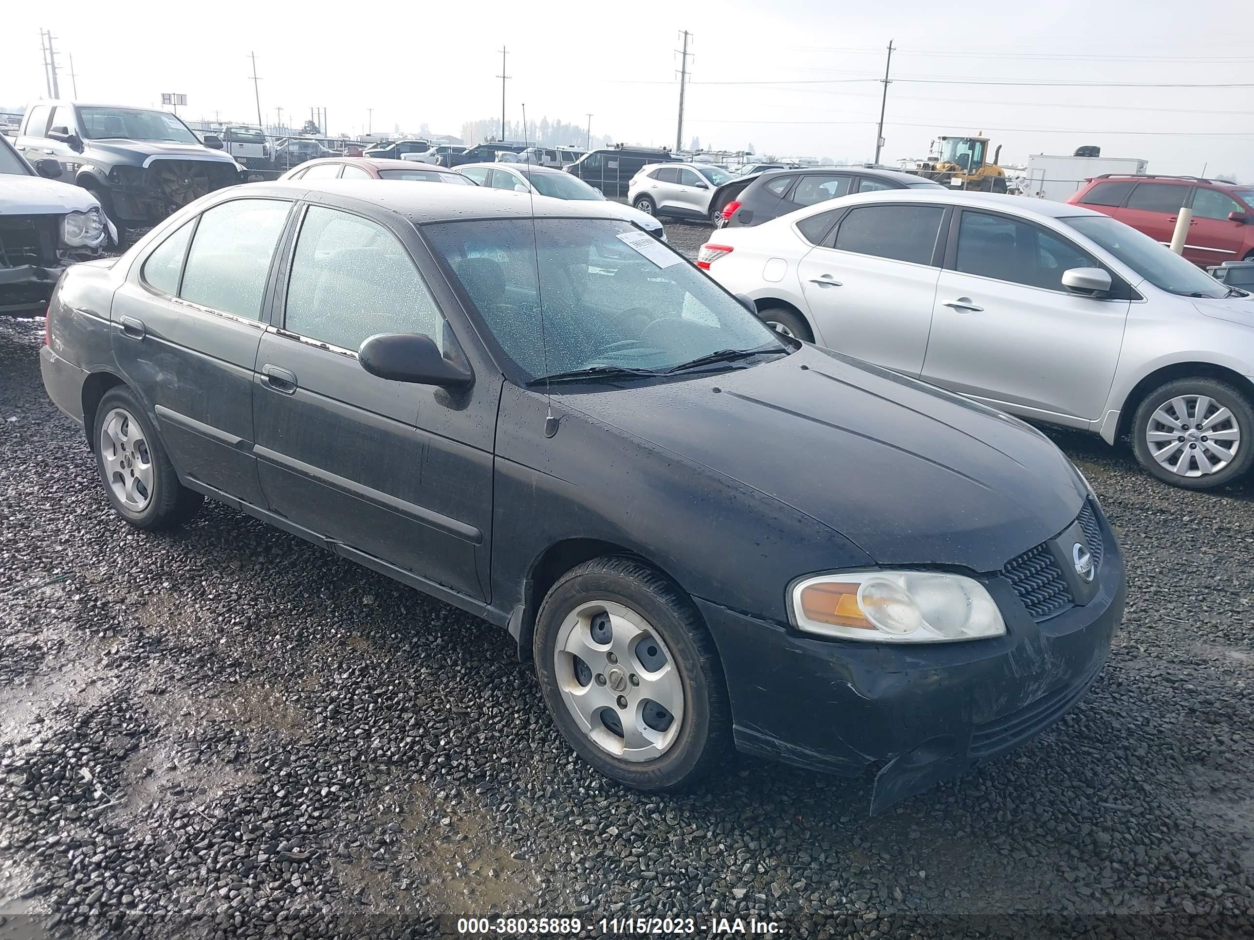 nissan sentra 2006 3n1cb51d26l452603