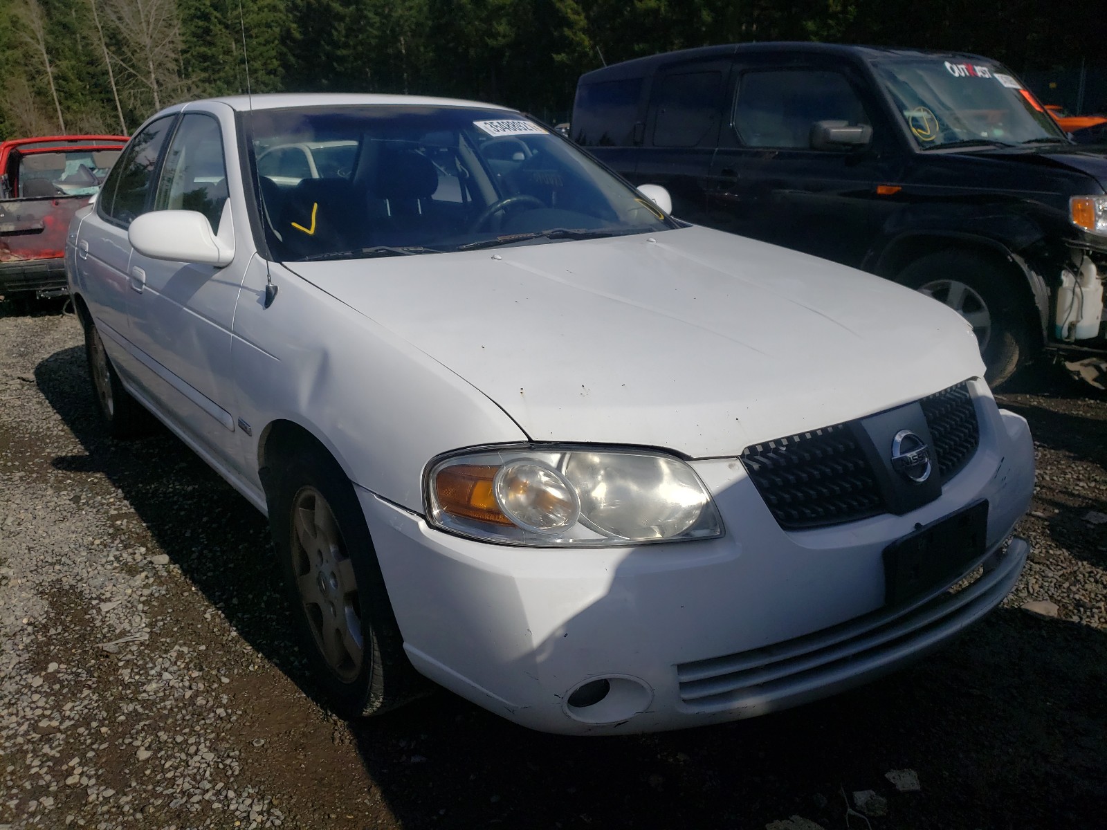 nissan sentra 1.8 2006 3n1cb51d26l586057