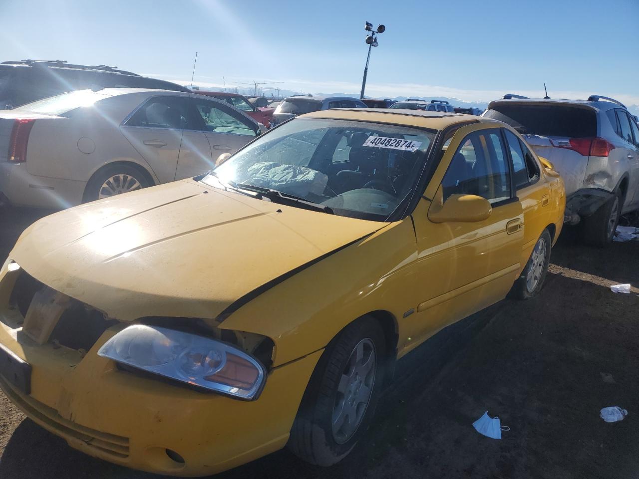 nissan sentra 2006 3n1cb51d26l593557