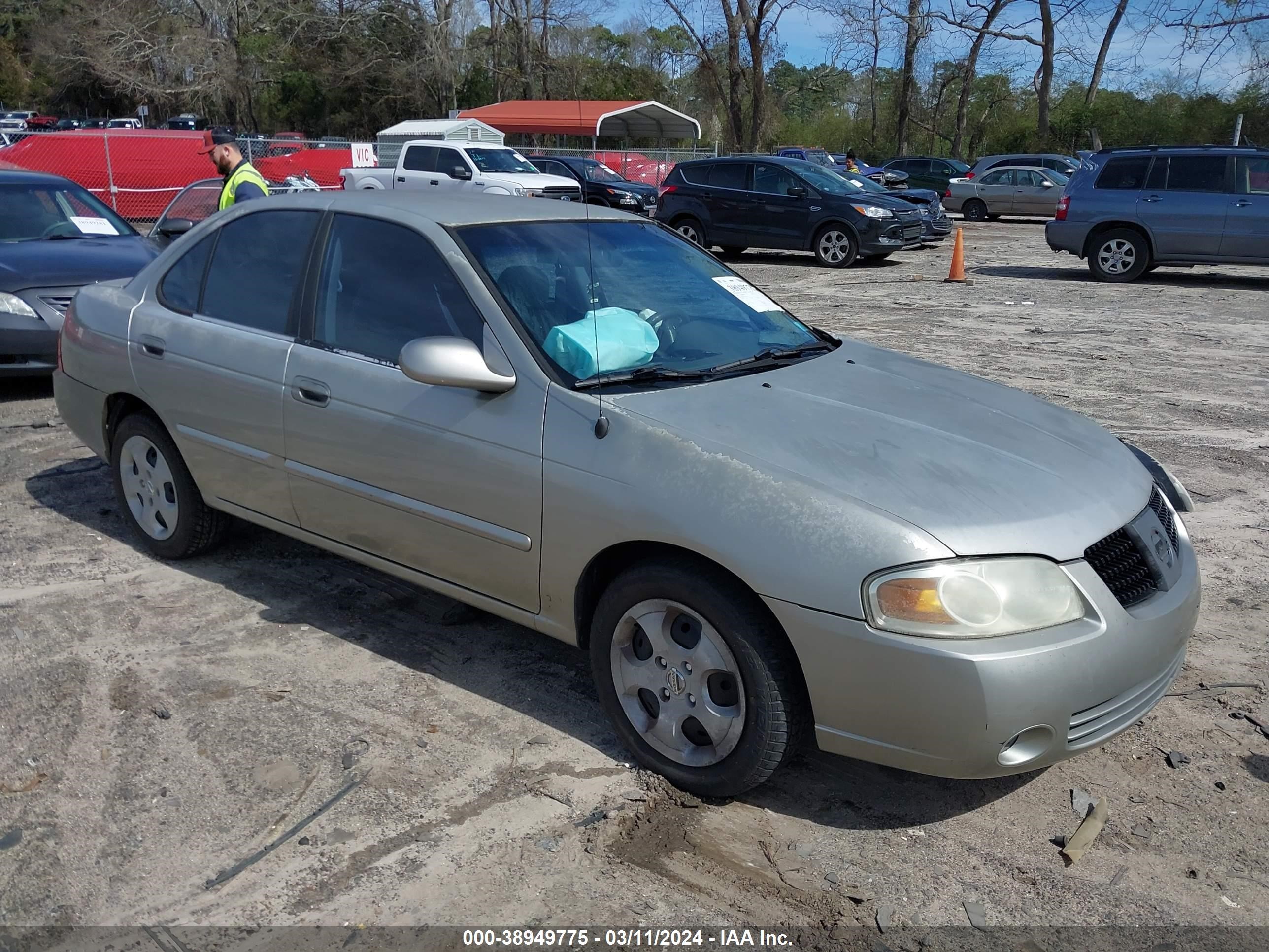 nissan sentra 2004 3n1cb51d34l836113