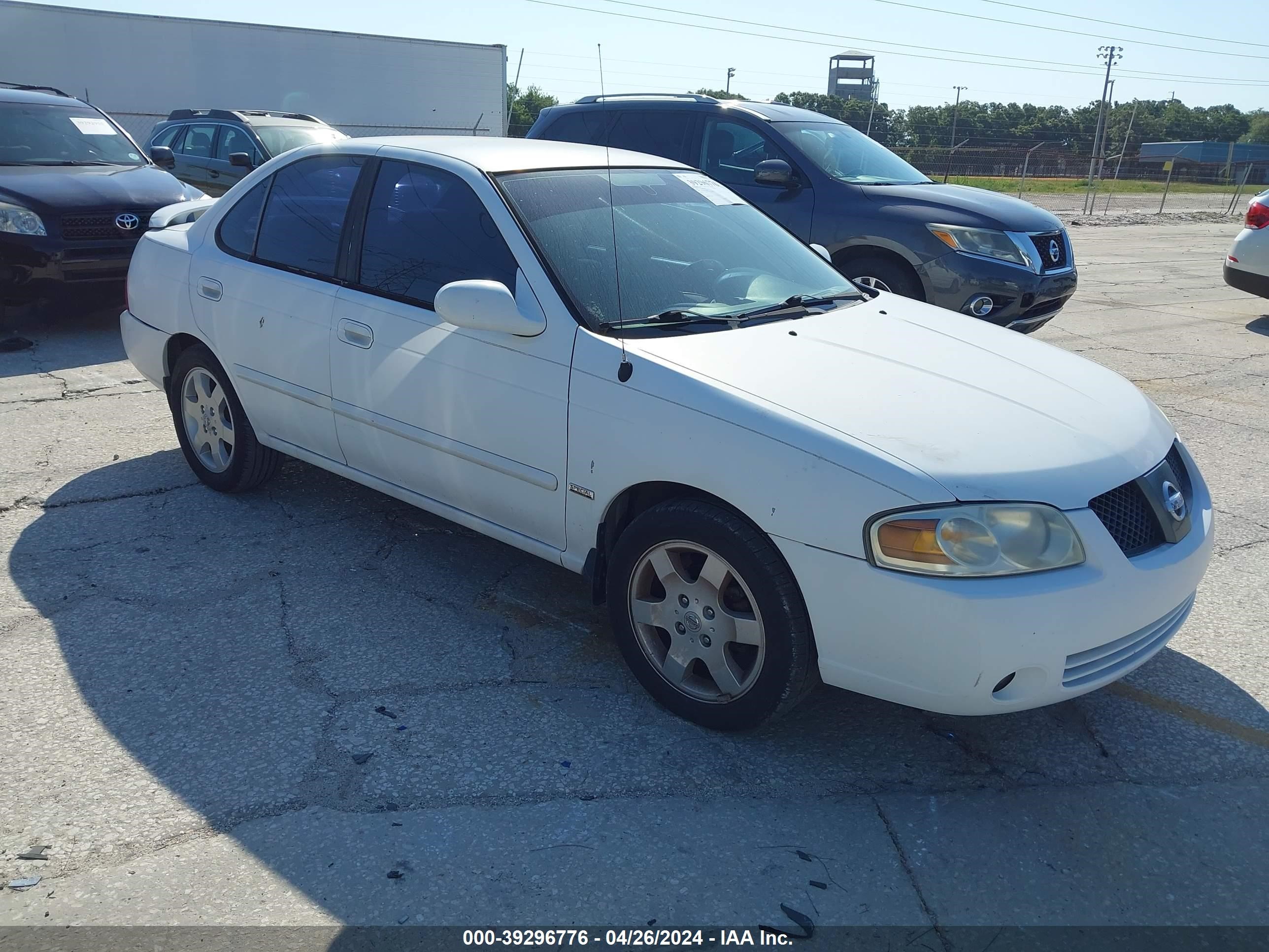 nissan sentra 2006 3n1cb51d36l517667