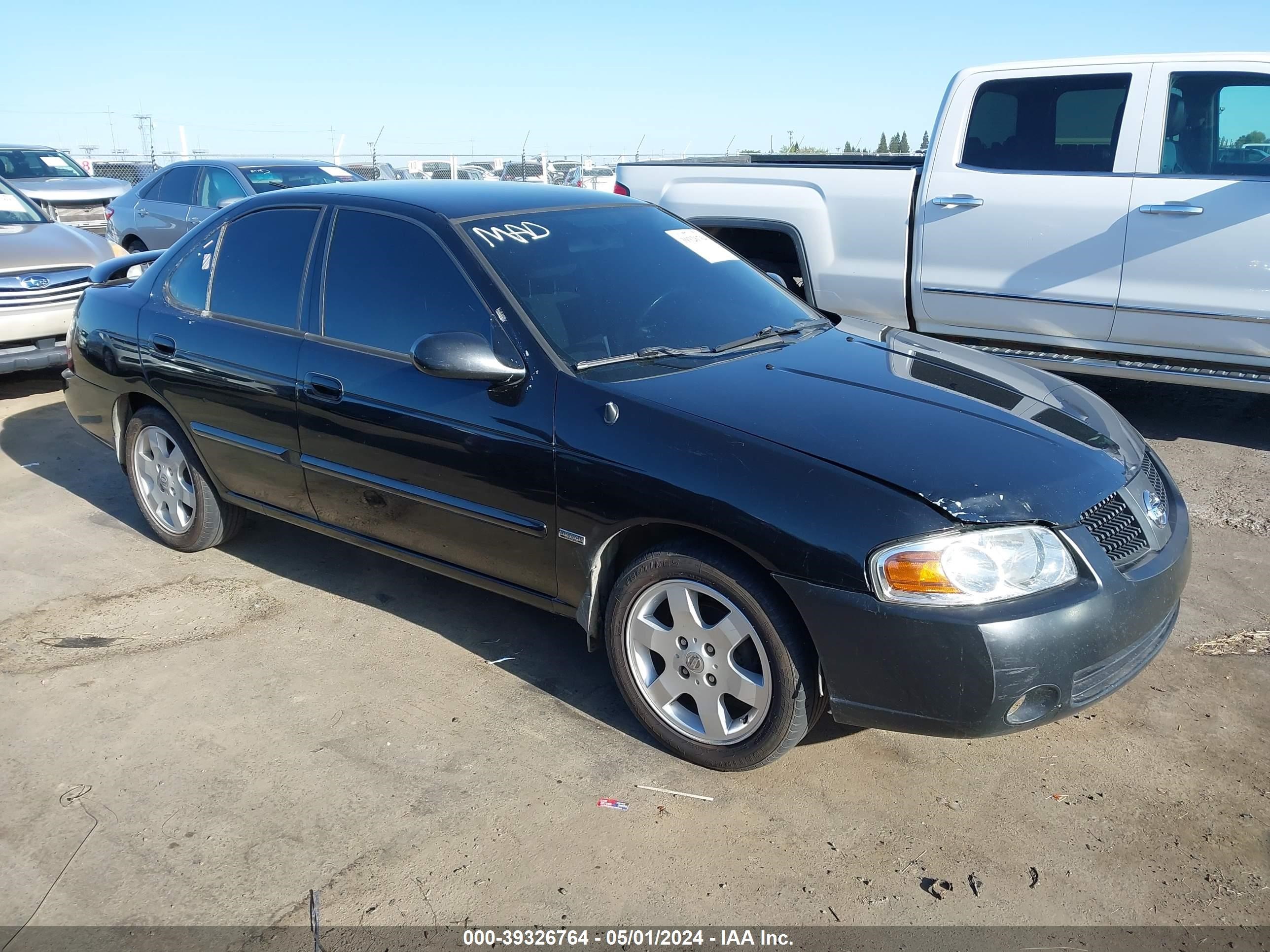 nissan sentra 2006 3n1cb51d36l591493