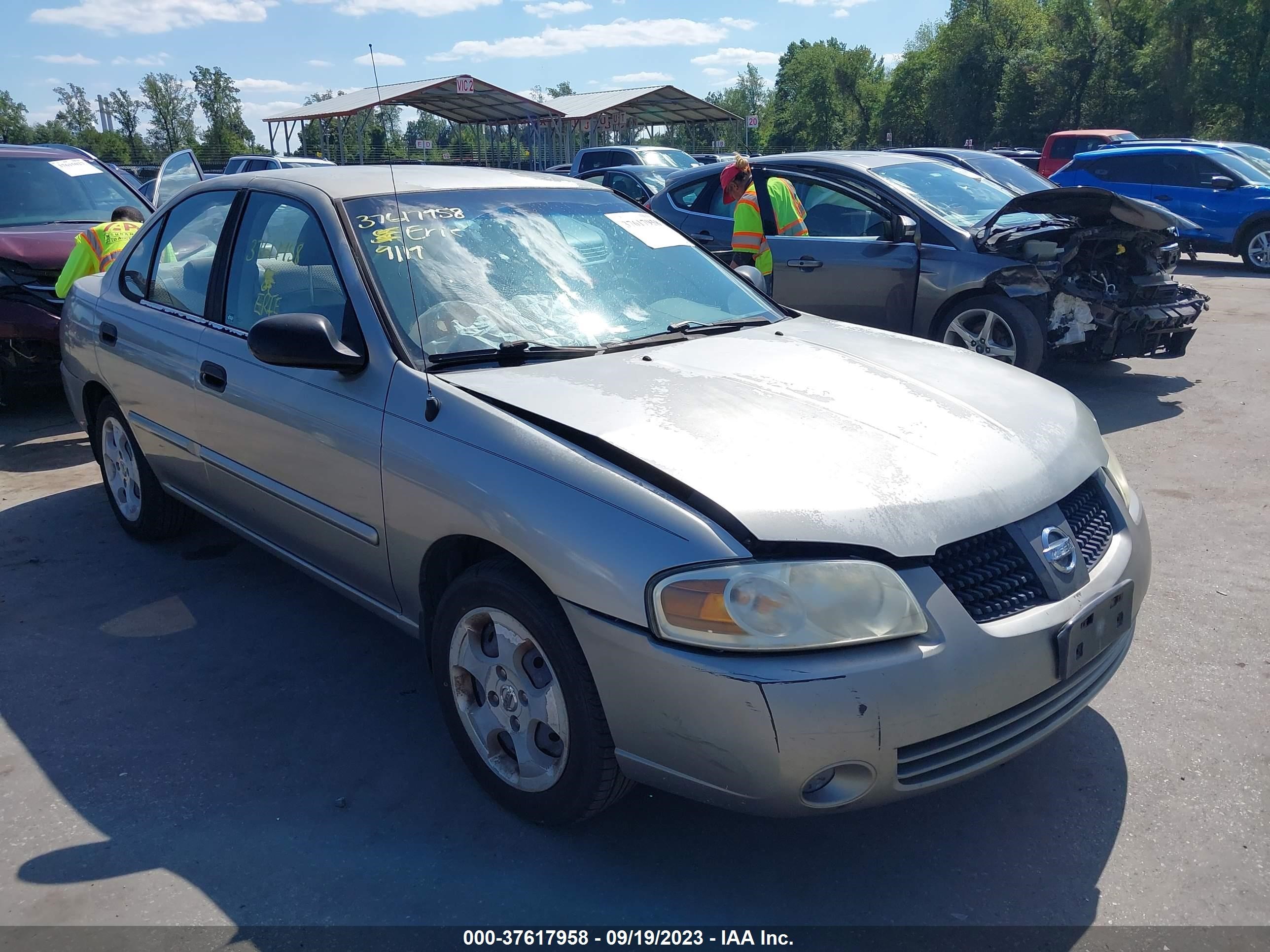 nissan sentra 2004 3n1cb51d44l458674