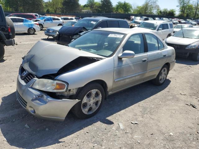 nissan sentra 2004 3n1cb51d44l878080