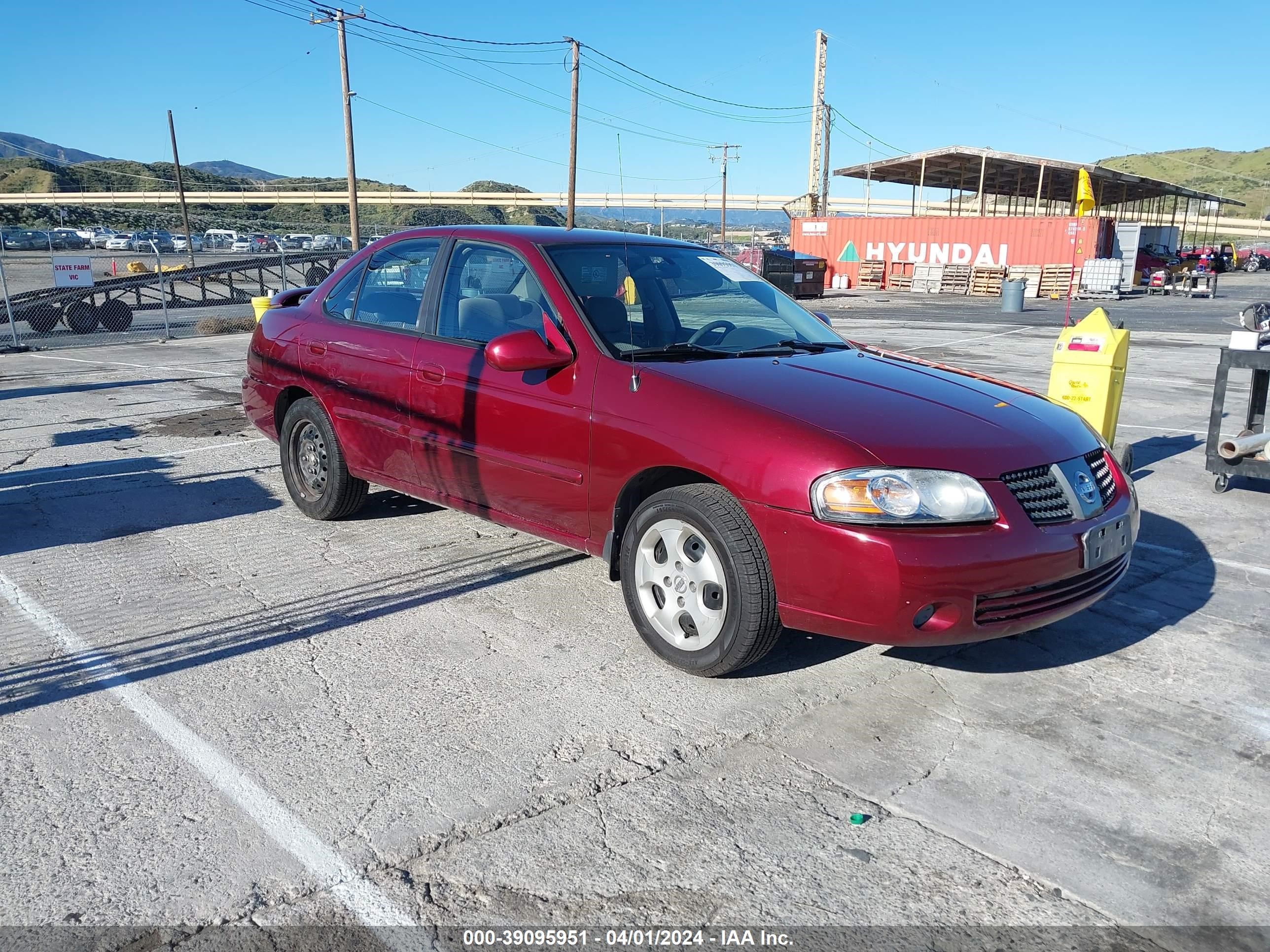 nissan sentra 2005 3n1cb51d45l476979