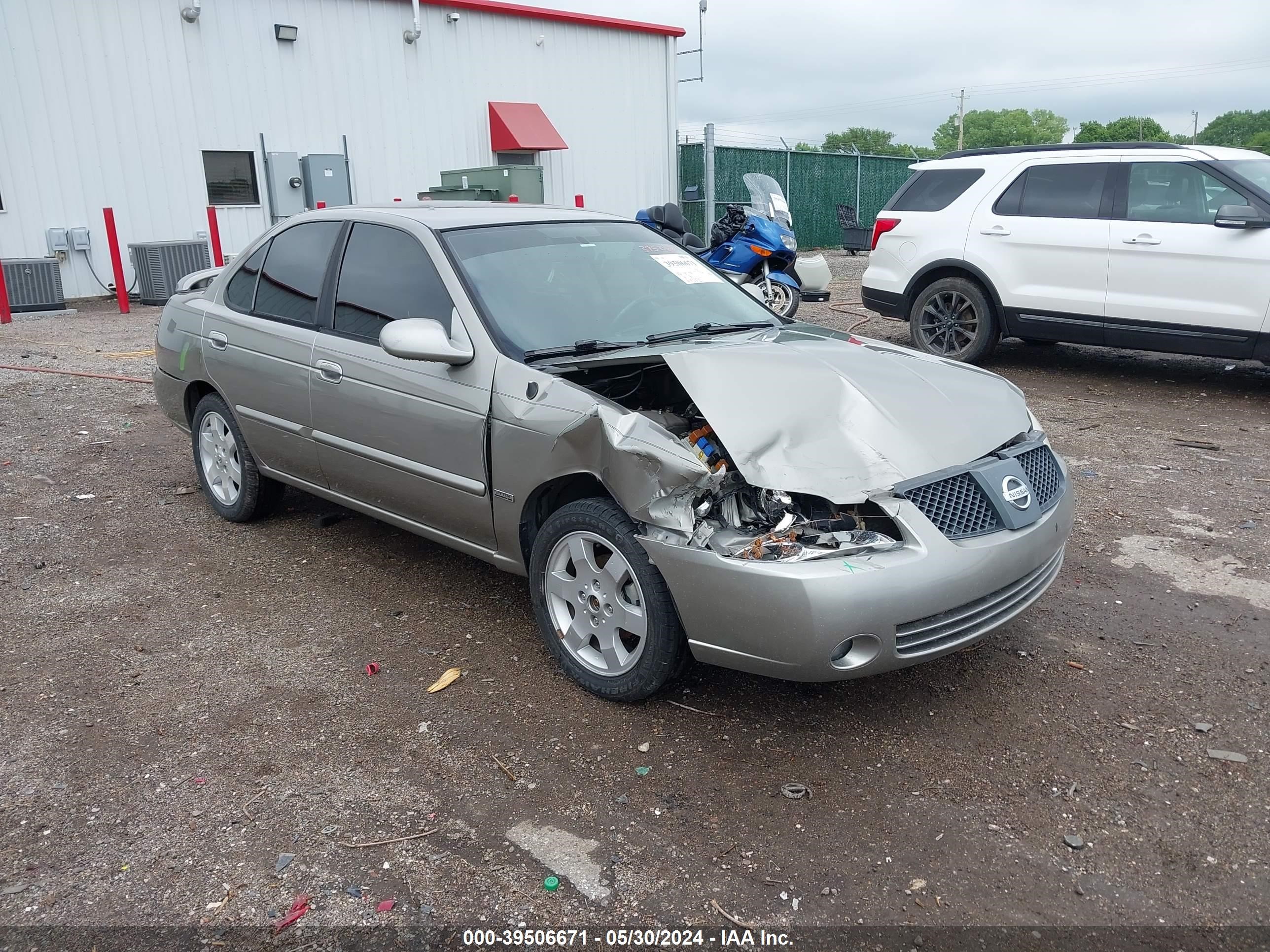 nissan sentra 2006 3n1cb51d46l546174