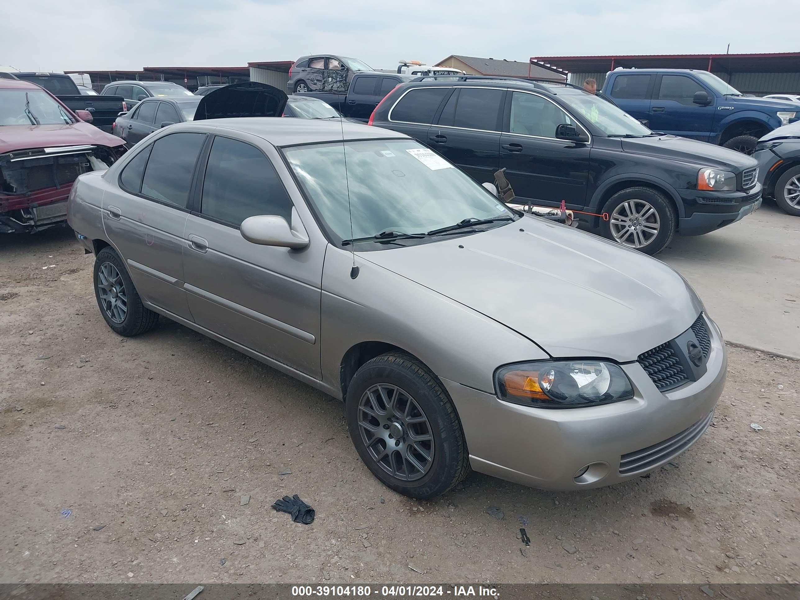 nissan sentra 2006 3n1cb51d46l568434