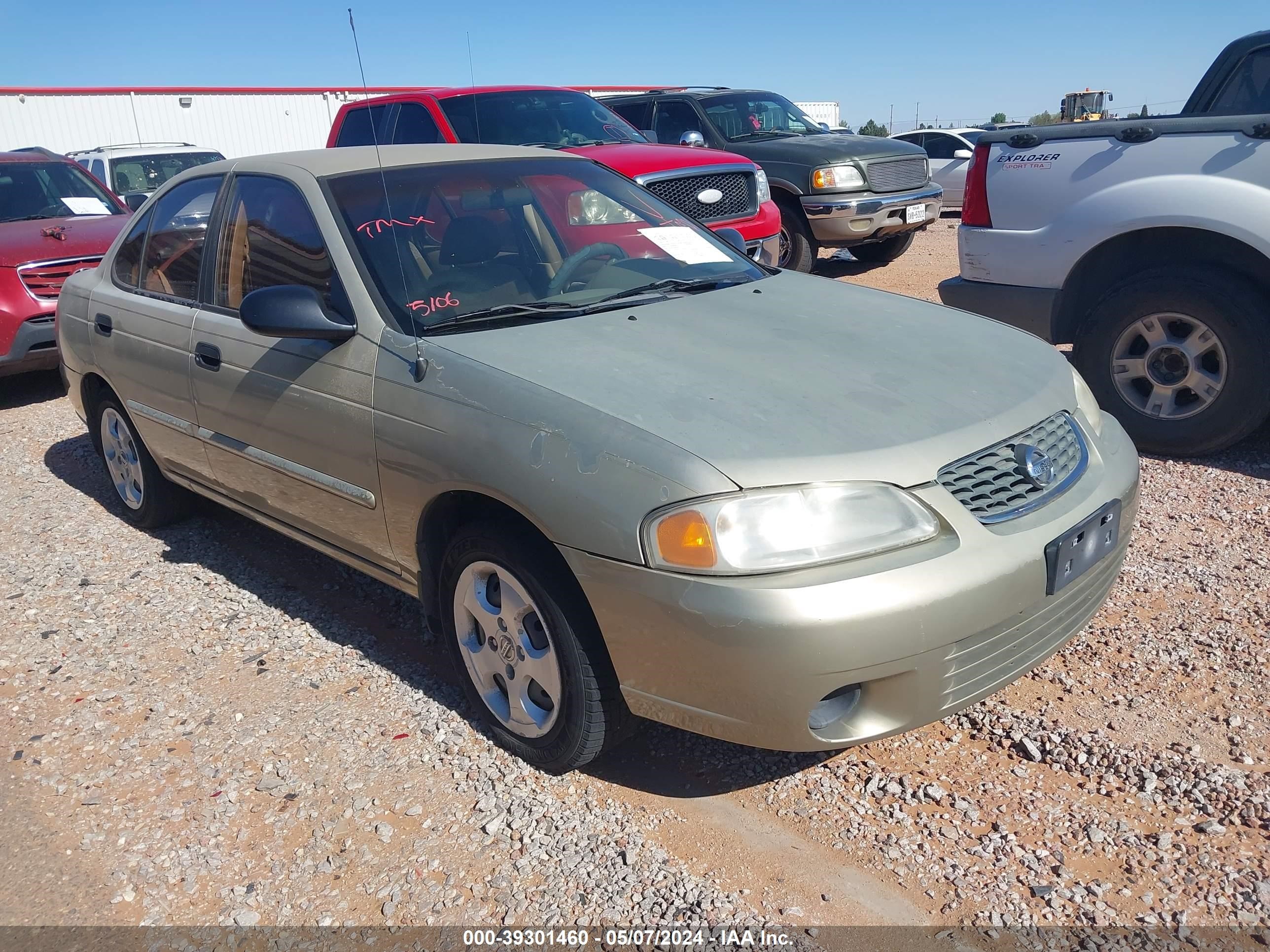 nissan sentra 2003 3n1cb51d63l819417