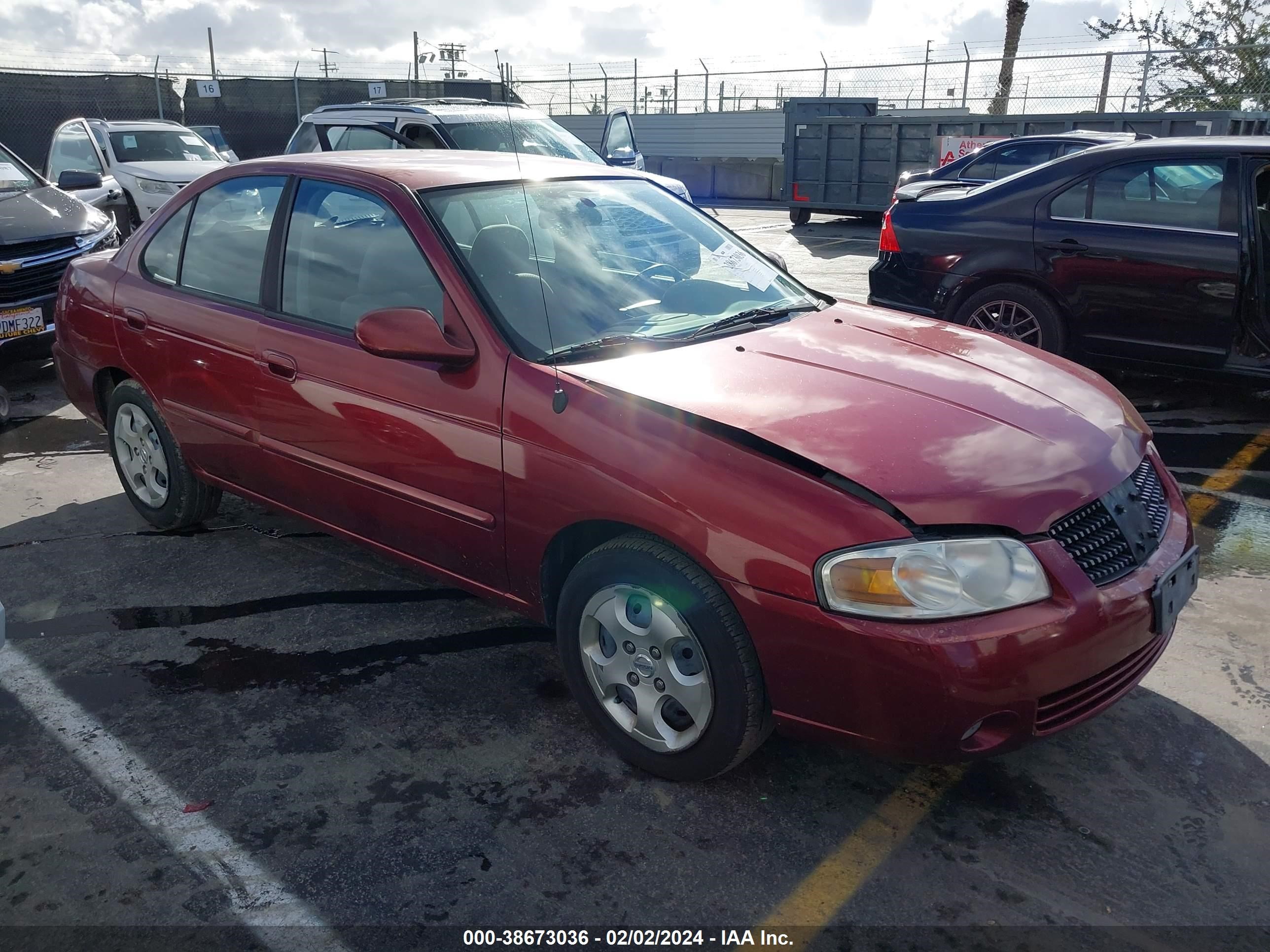 nissan sentra 2005 3n1cb51d65l508640