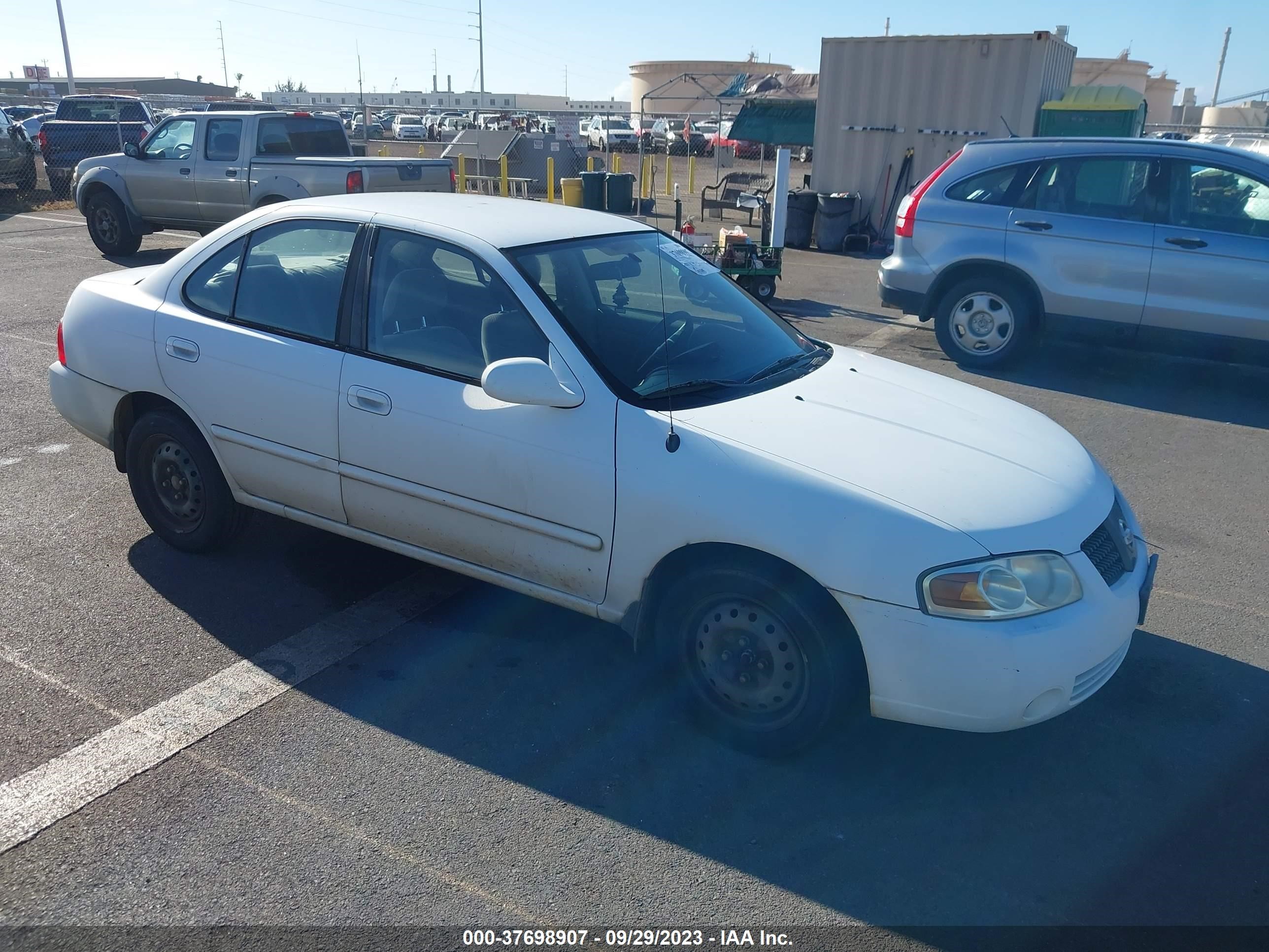 nissan sentra 2006 3n1cb51d66l539808