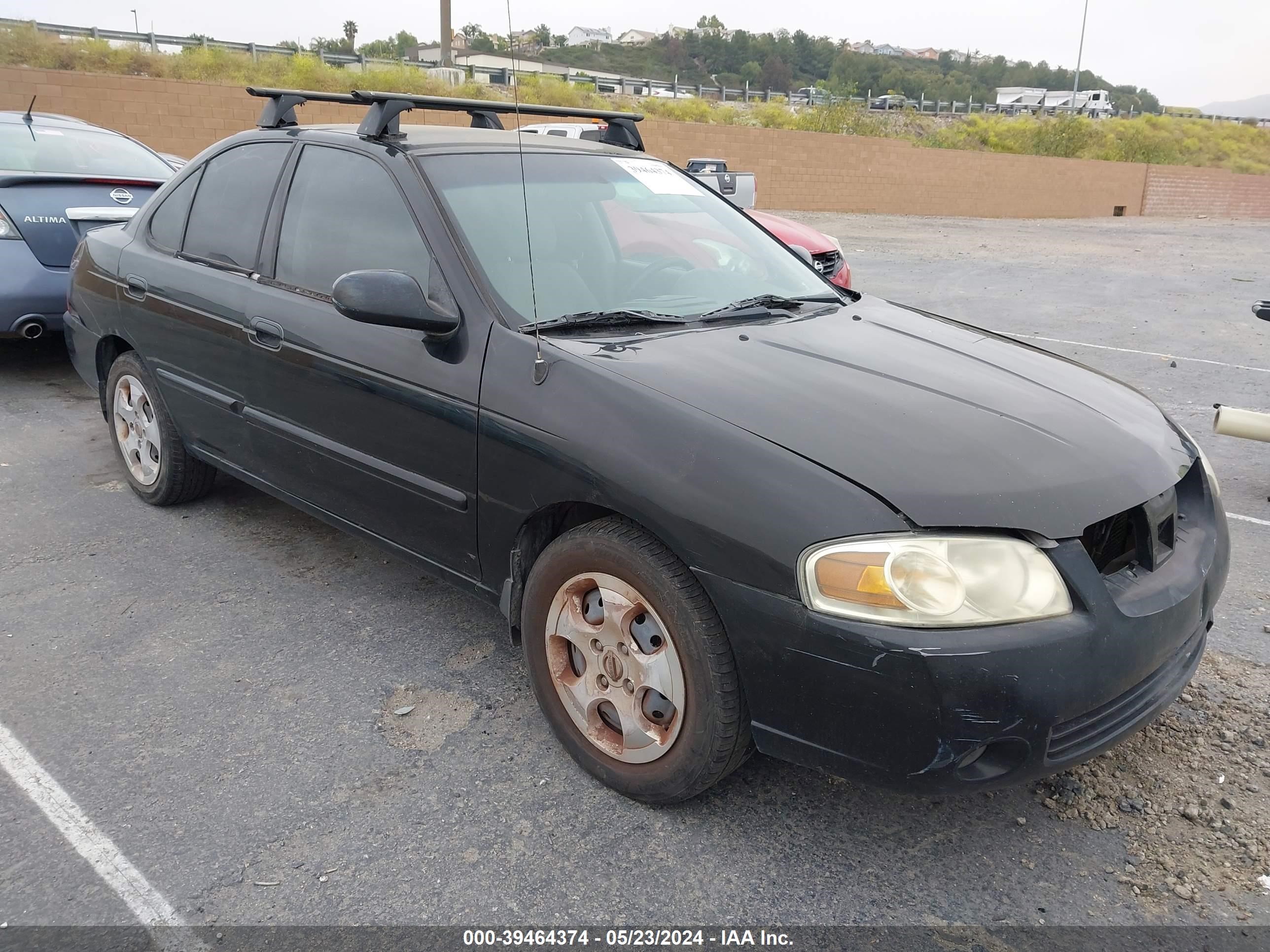 nissan sentra 2006 3n1cb51d66l602051