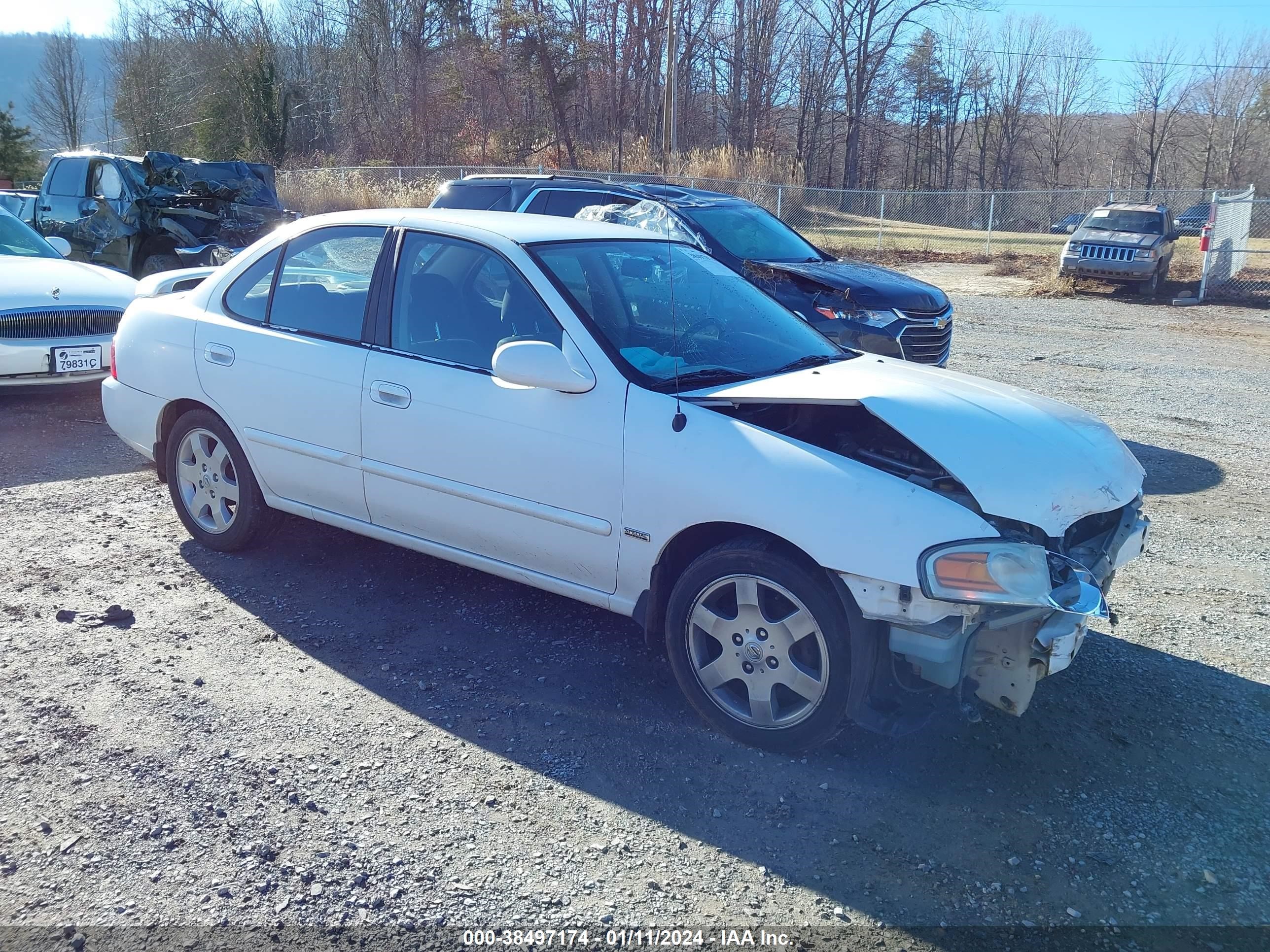 nissan sentra 2005 3n1cb51d75l580981