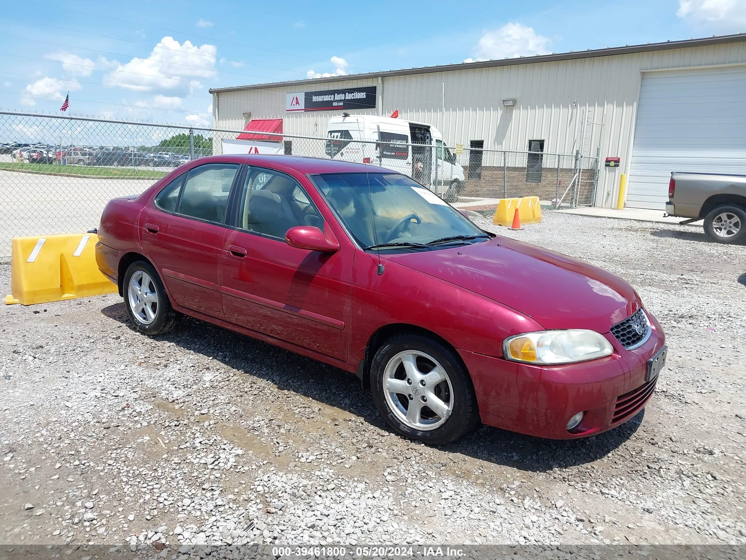 nissan sentra 2002 3n1cb51d92l611451