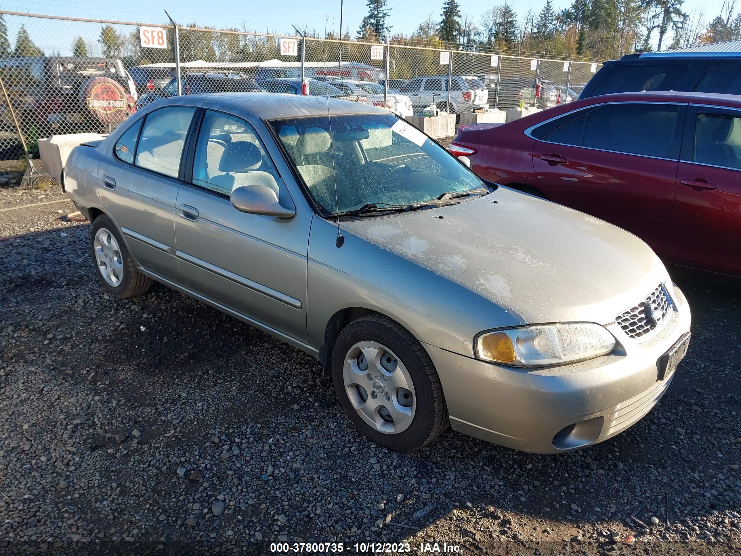 nissan sentra 2003 3n1cb51d93l799650