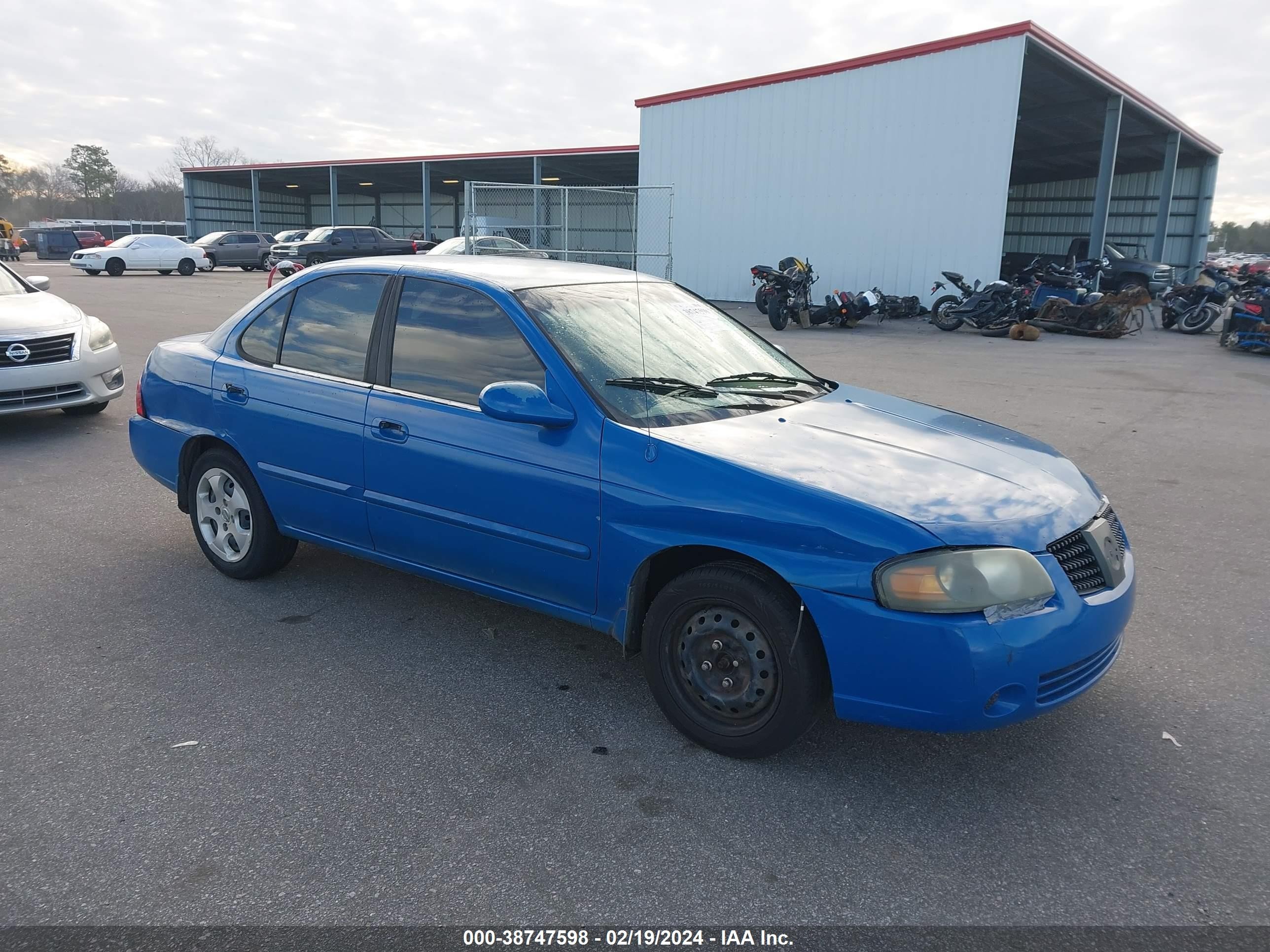 nissan sentra 2004 3n1cb51d94l886644