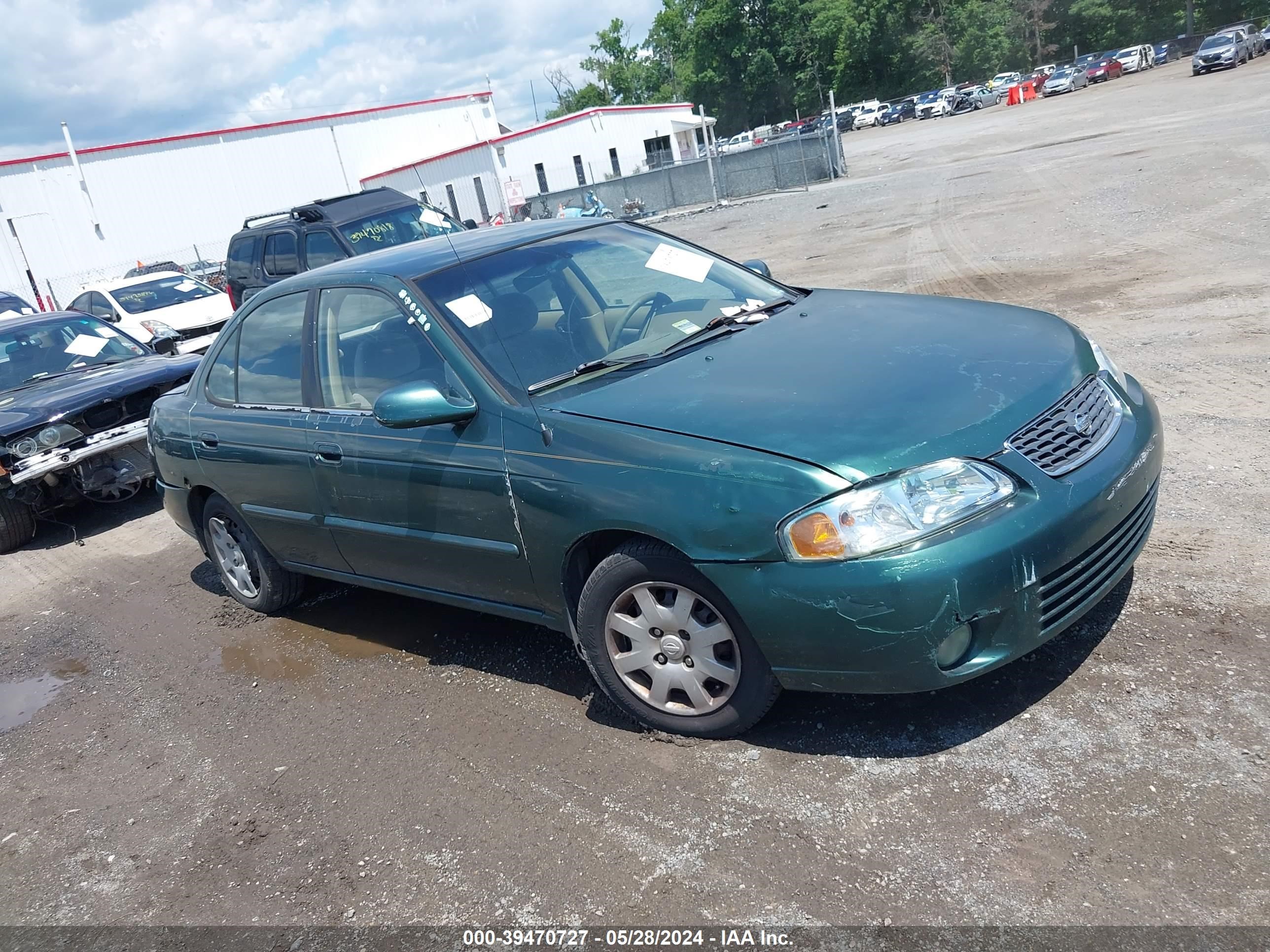 nissan sentra 2000 3n1cb51d9yl332672