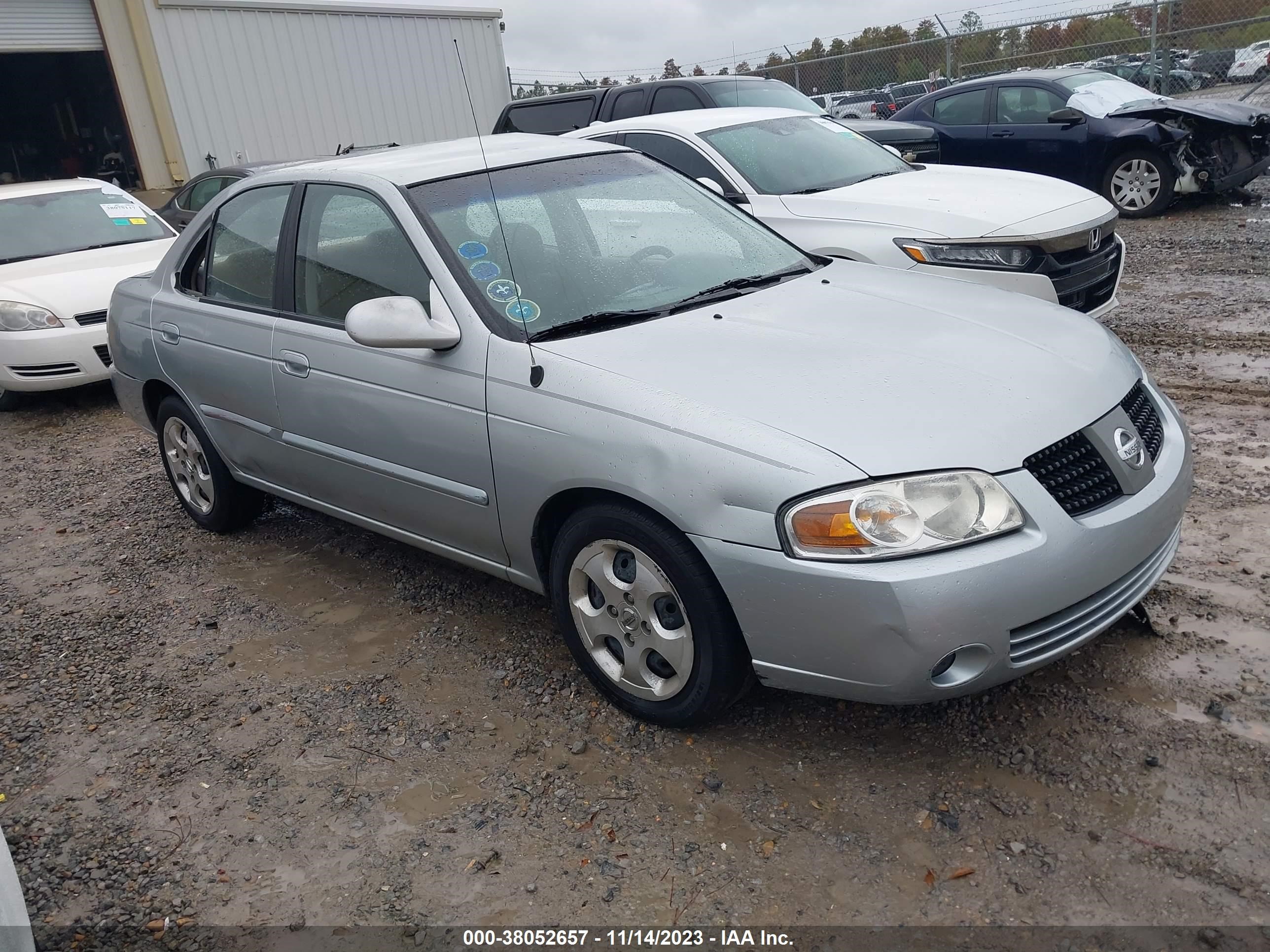 nissan sentra 2004 3n1cb51dx4l827828