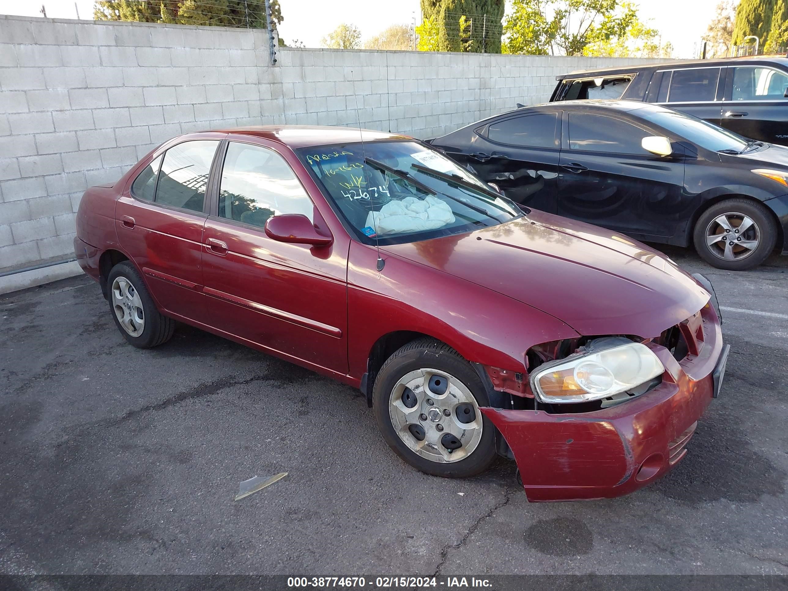 nissan sentra 2004 3n1cb51dx4l889584