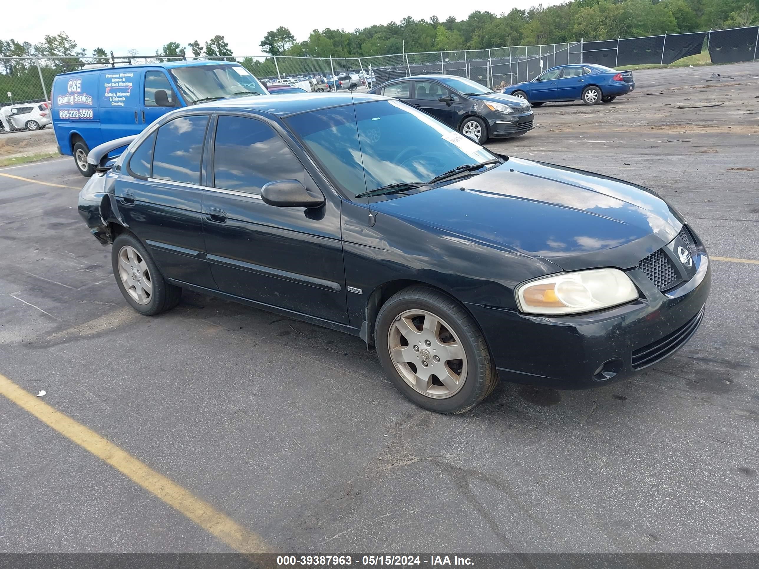 nissan sentra 2006 3n1cb51dx6l541223