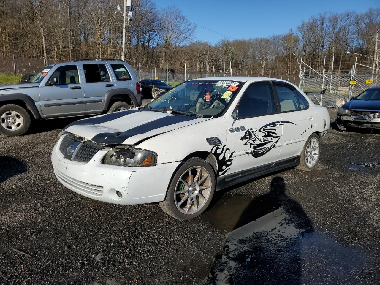 nissan sentra 2006 3n1cb51dx6l579101