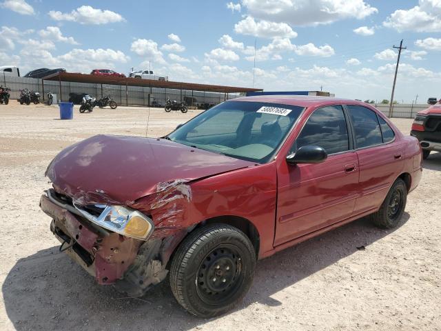 nissan sentra bas 2000 3n1cb51dxyl356186