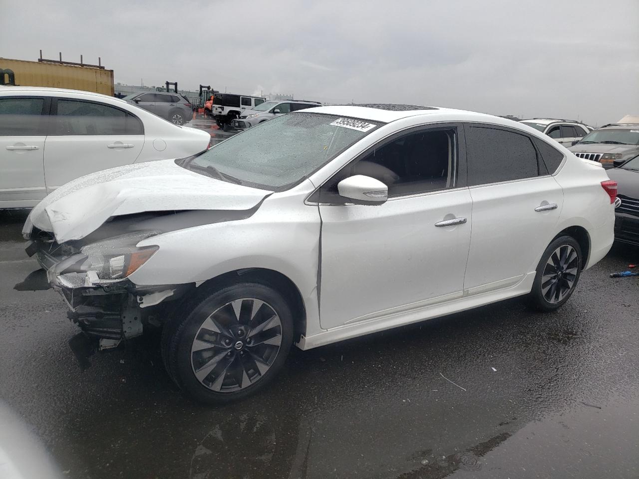 nissan sentra 2017 3n1cb7ap0hy236325