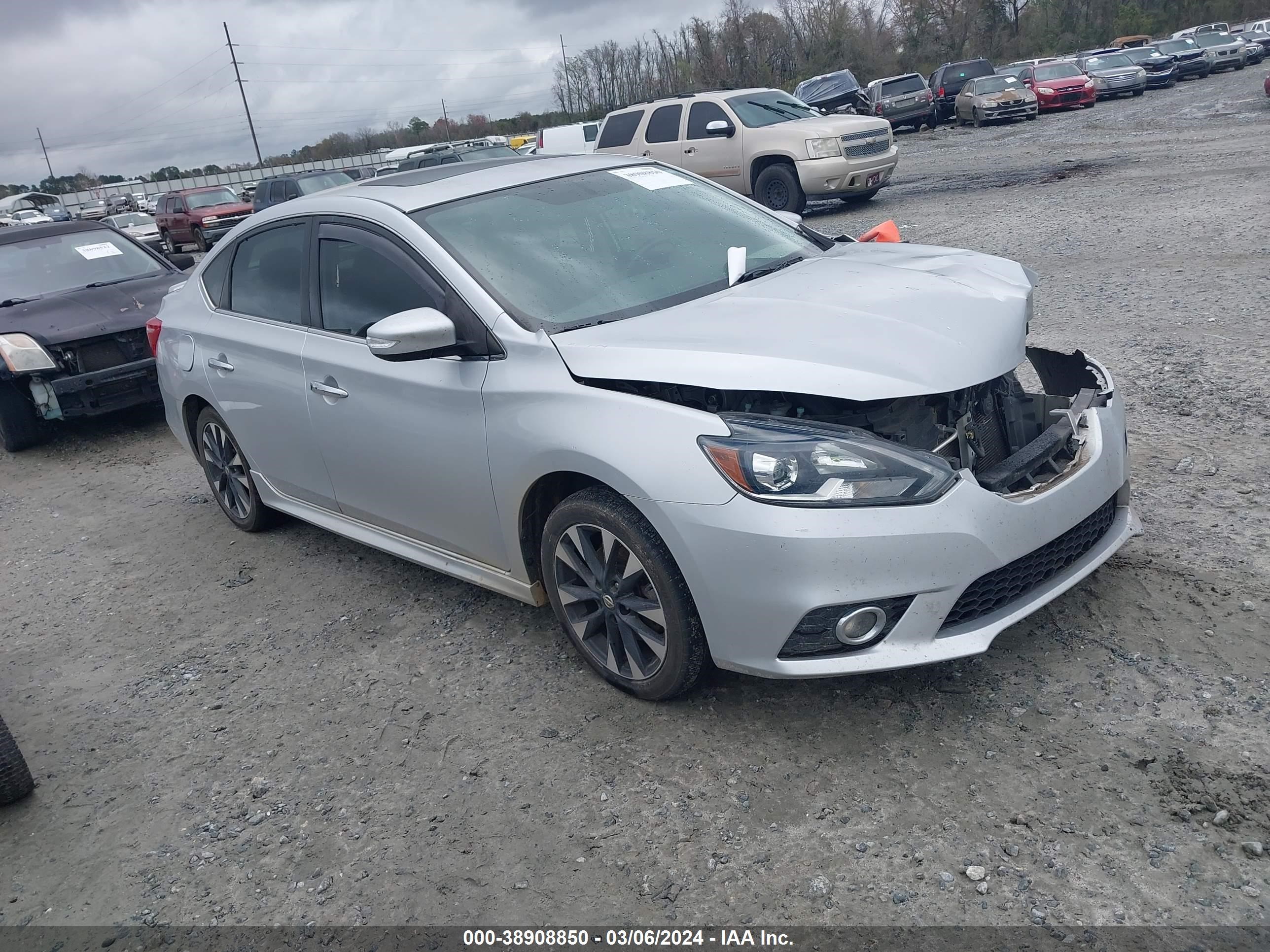 nissan sentra 2017 3n1cb7ap1hy383947