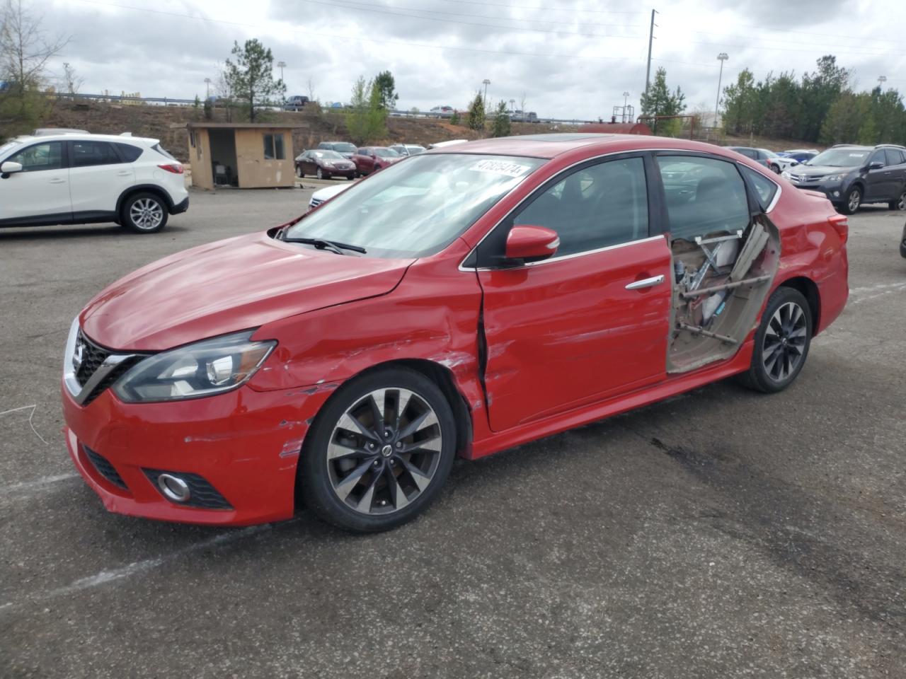 nissan sentra 2017 3n1cb7ap3hy206073