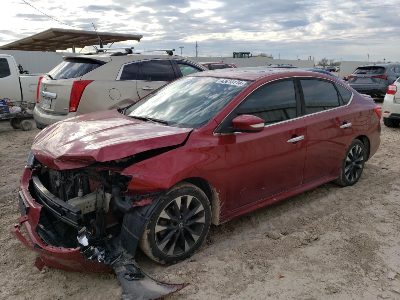 nissan sentra 2017 3n1cb7ap7hy382205