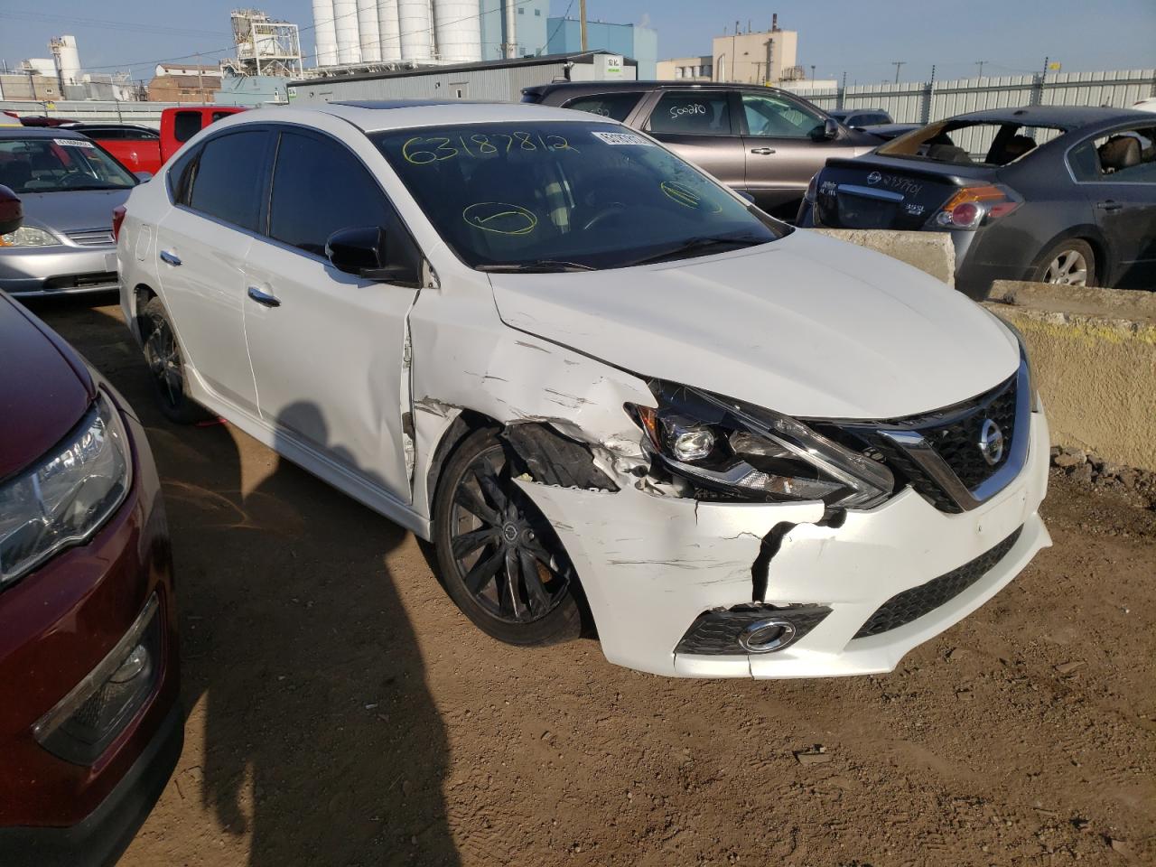 nissan sentra 2017 3n1cb7apxhy295690