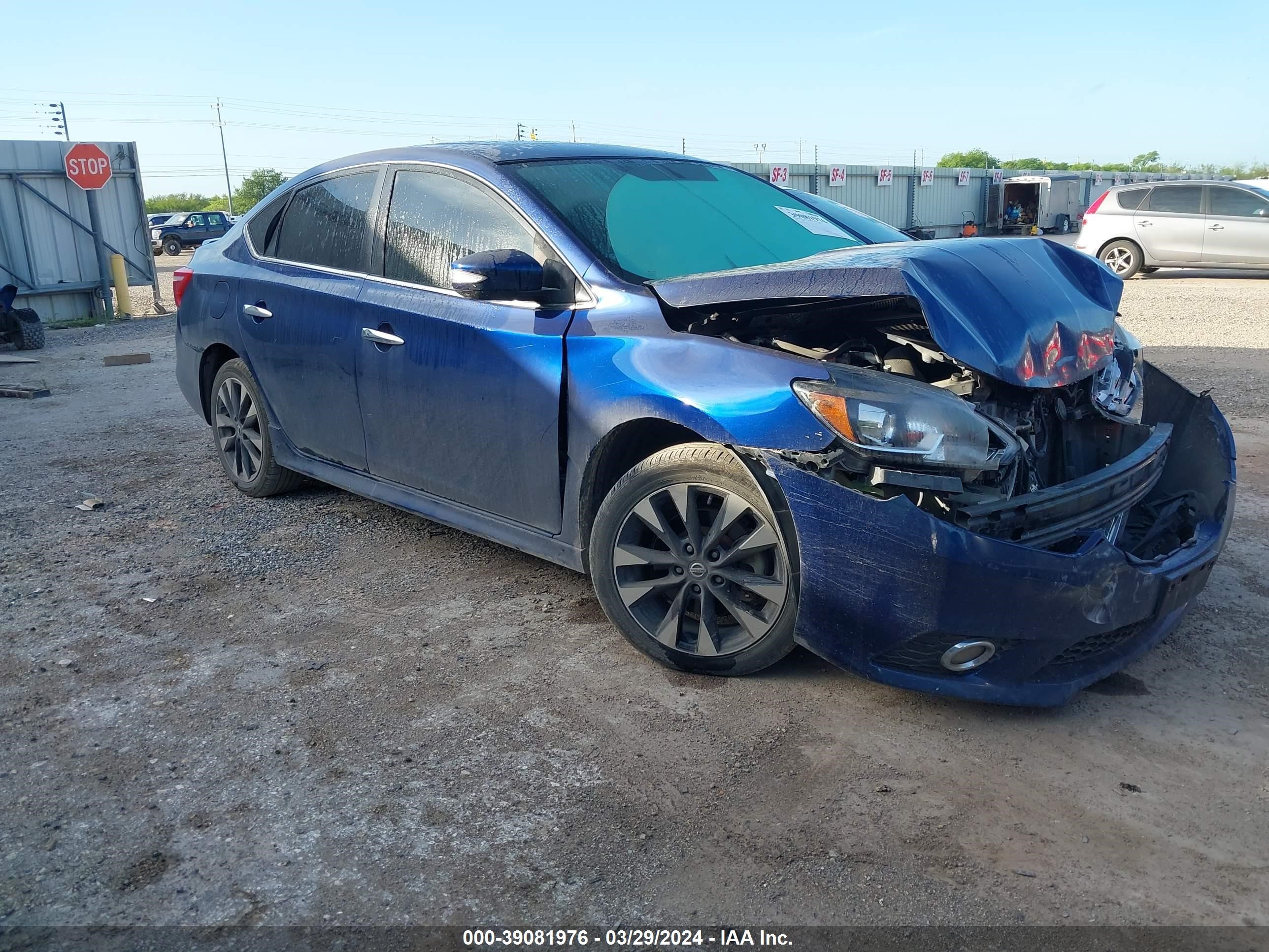 nissan sentra 2017 3n1cb7apxhy348260