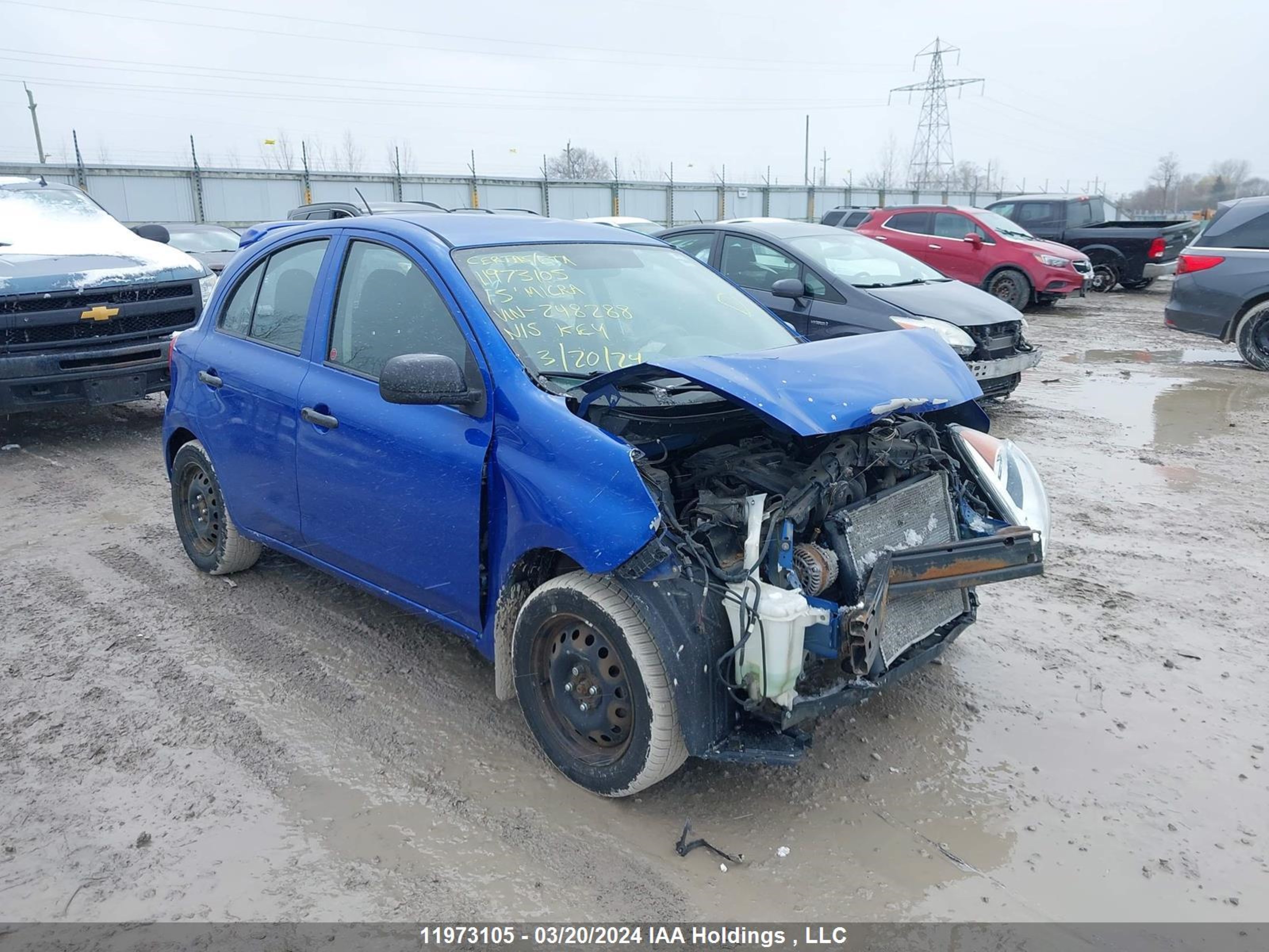 nissan micra 2015 3n1ck3cp3fl248288