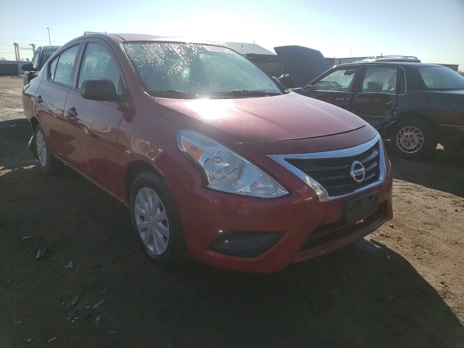 nissan versa s 2015 3n1cn7ap0fl868873