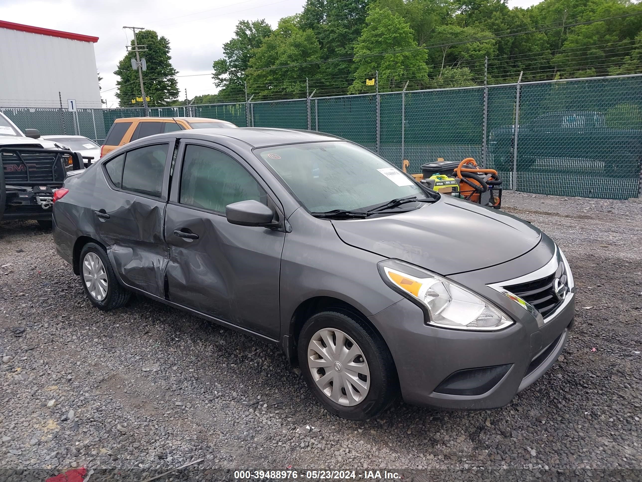 nissan versa 2019 3n1cn7ap0kl818968