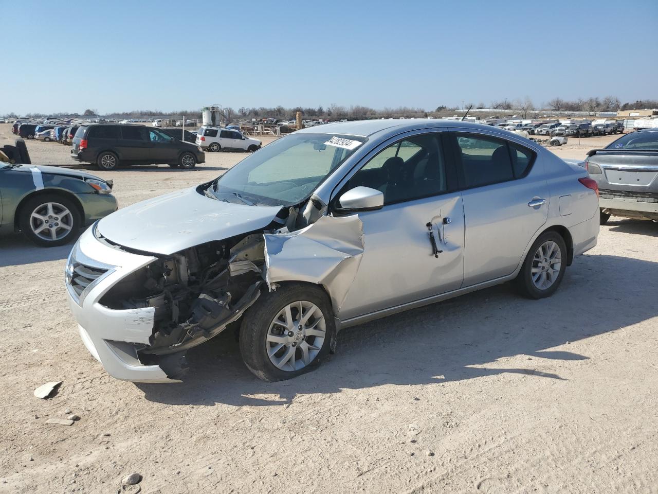 nissan versa 2019 3n1cn7ap0kl832742