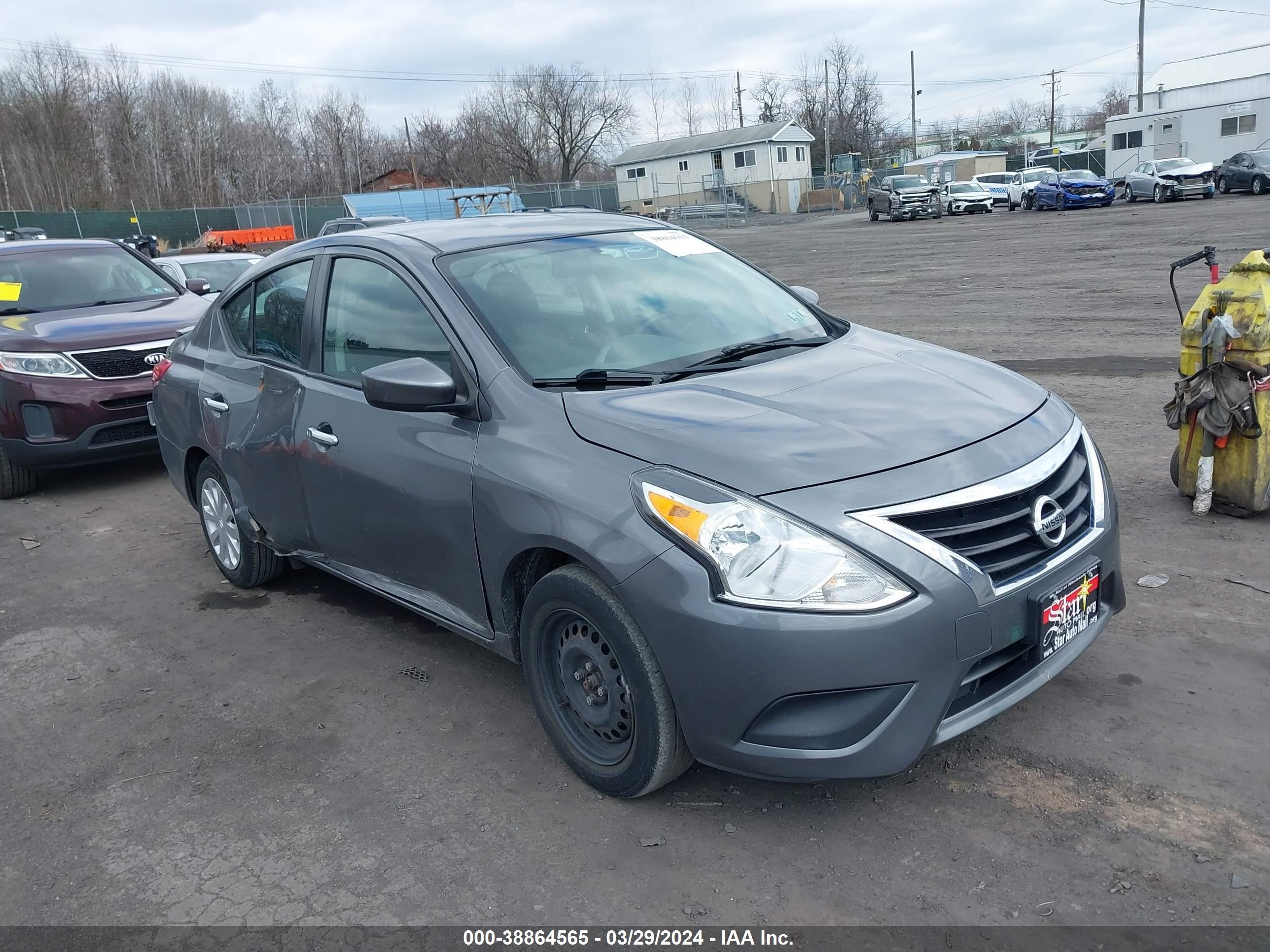 nissan versa 2019 3n1cn7ap0kl859603