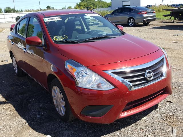 nissan versa s 2019 3n1cn7ap0kl861304