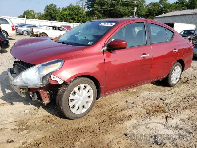 nissan versa 2019 3n1cn7ap0kl861402