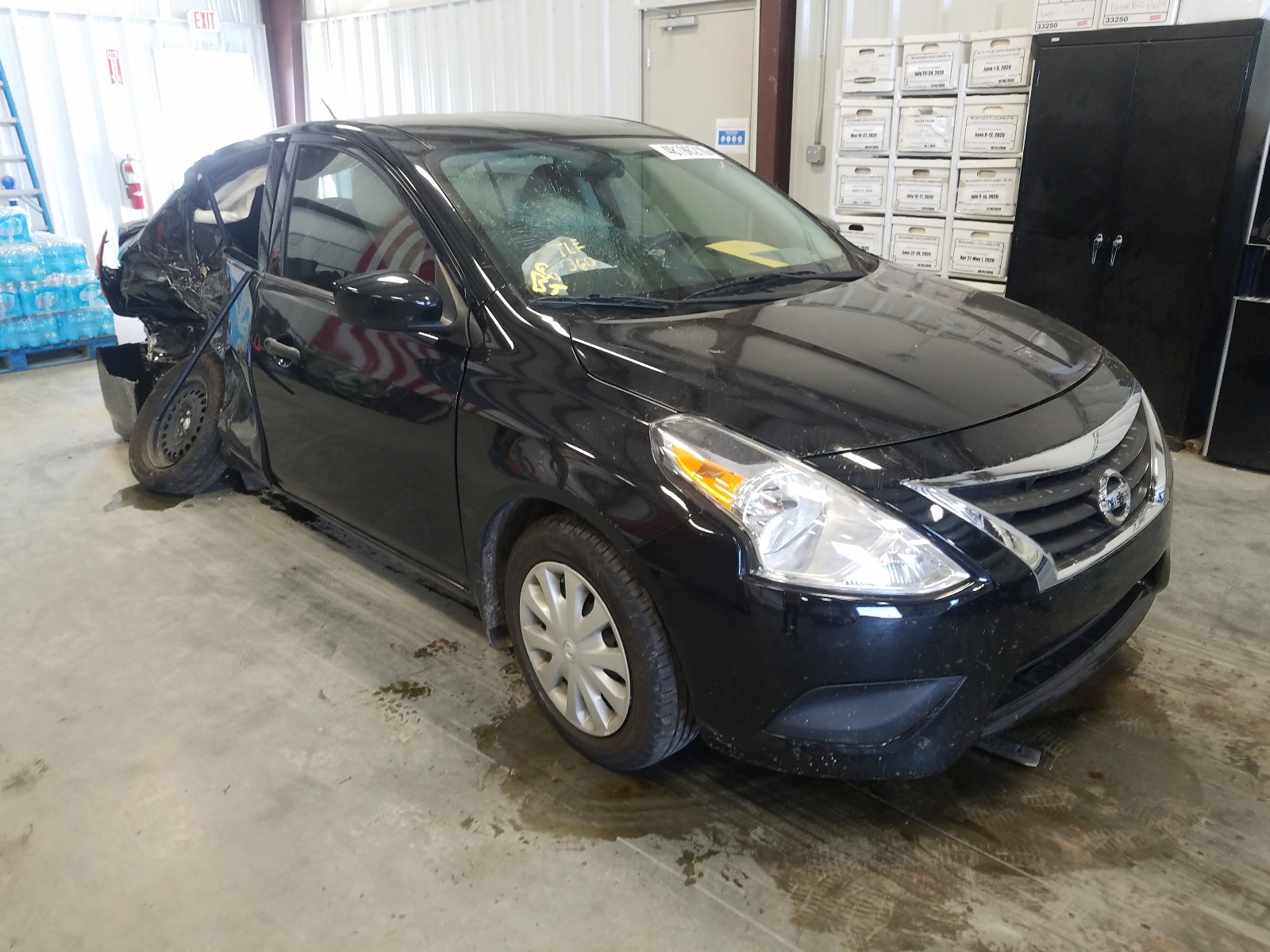 nissan versa s 2018 3n1cn7ap1jl818475