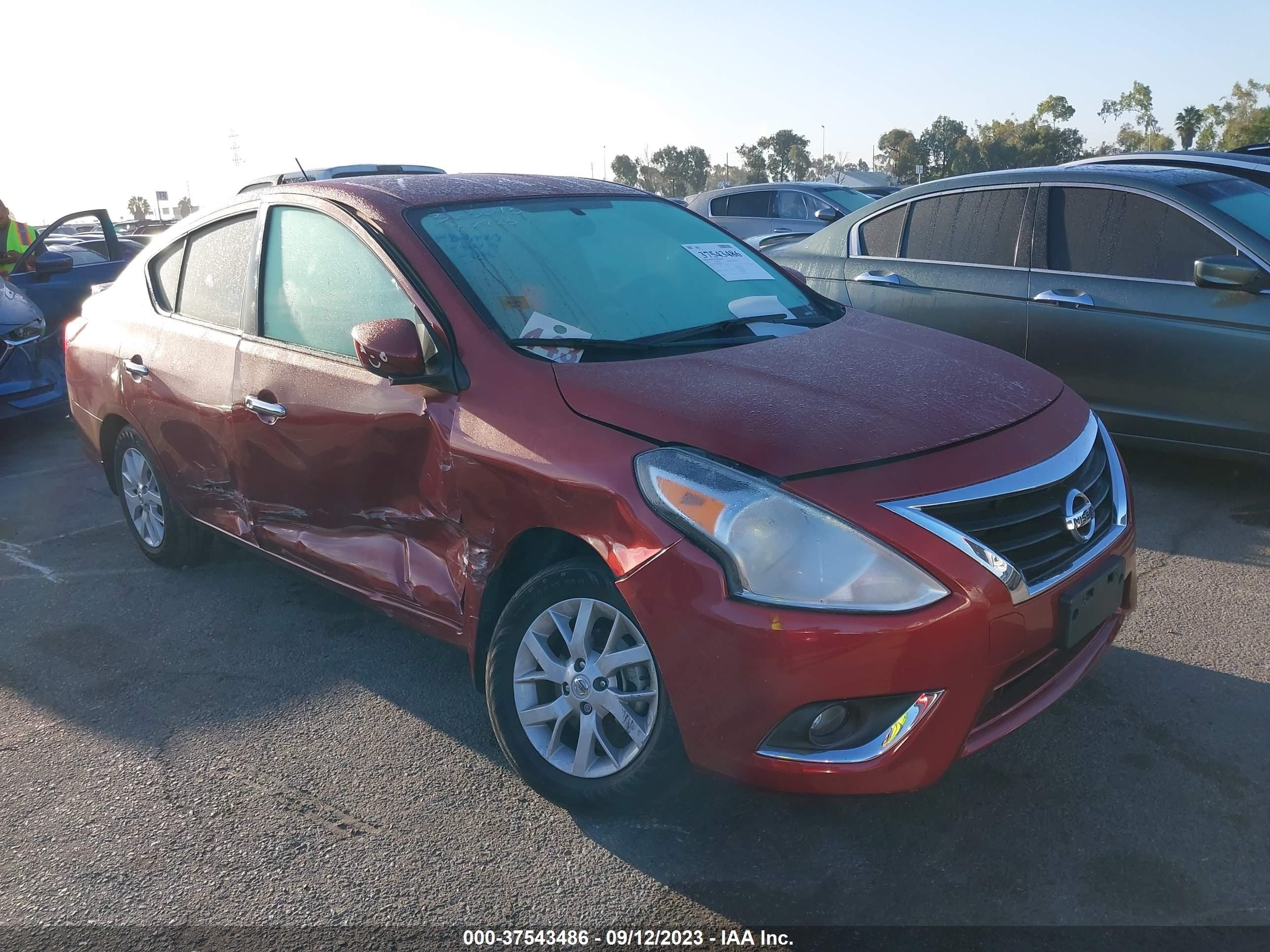 nissan versa 2019 3n1cn7ap1kl823631