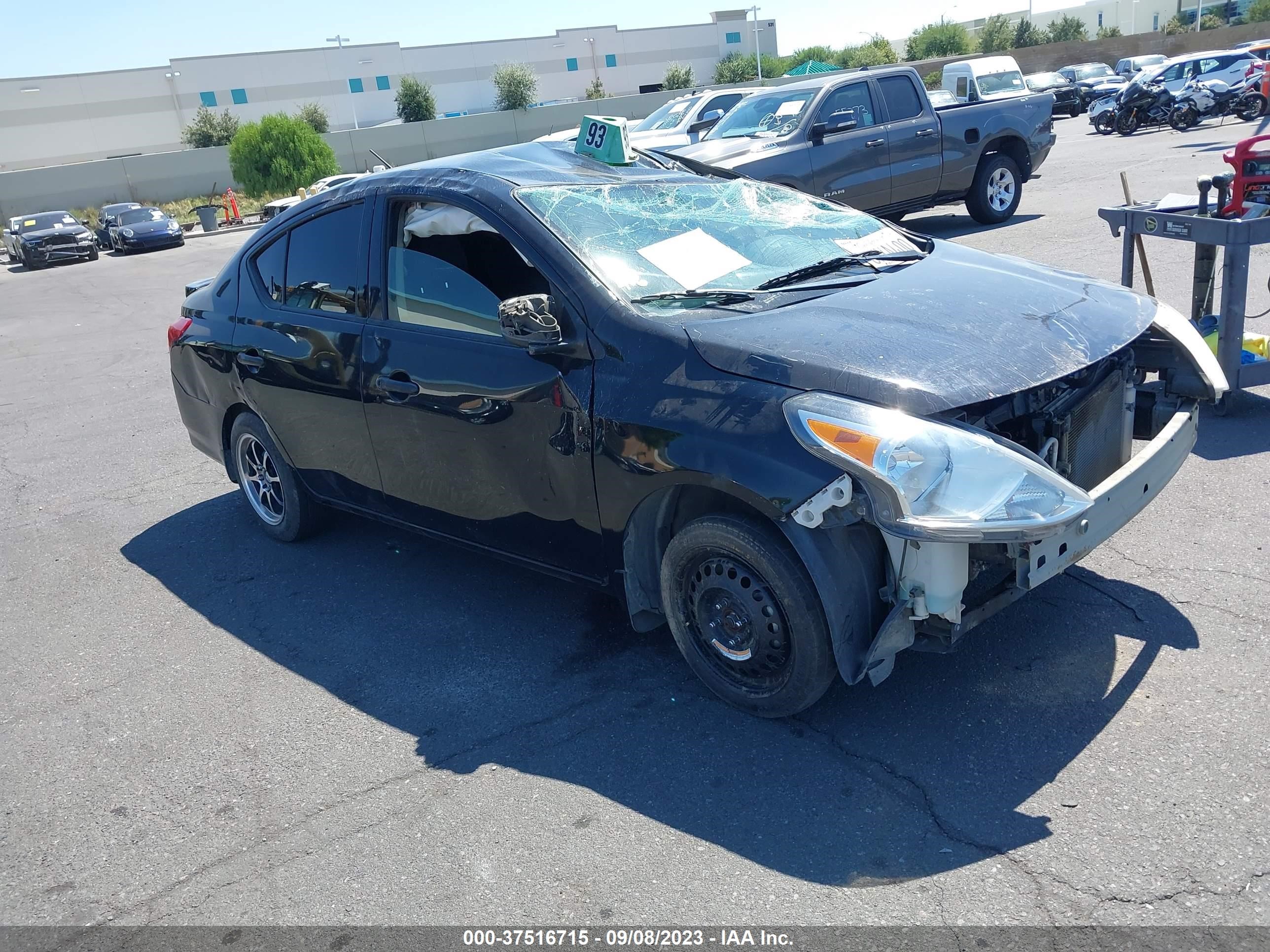 nissan versa 2019 3n1cn7ap1kl841675