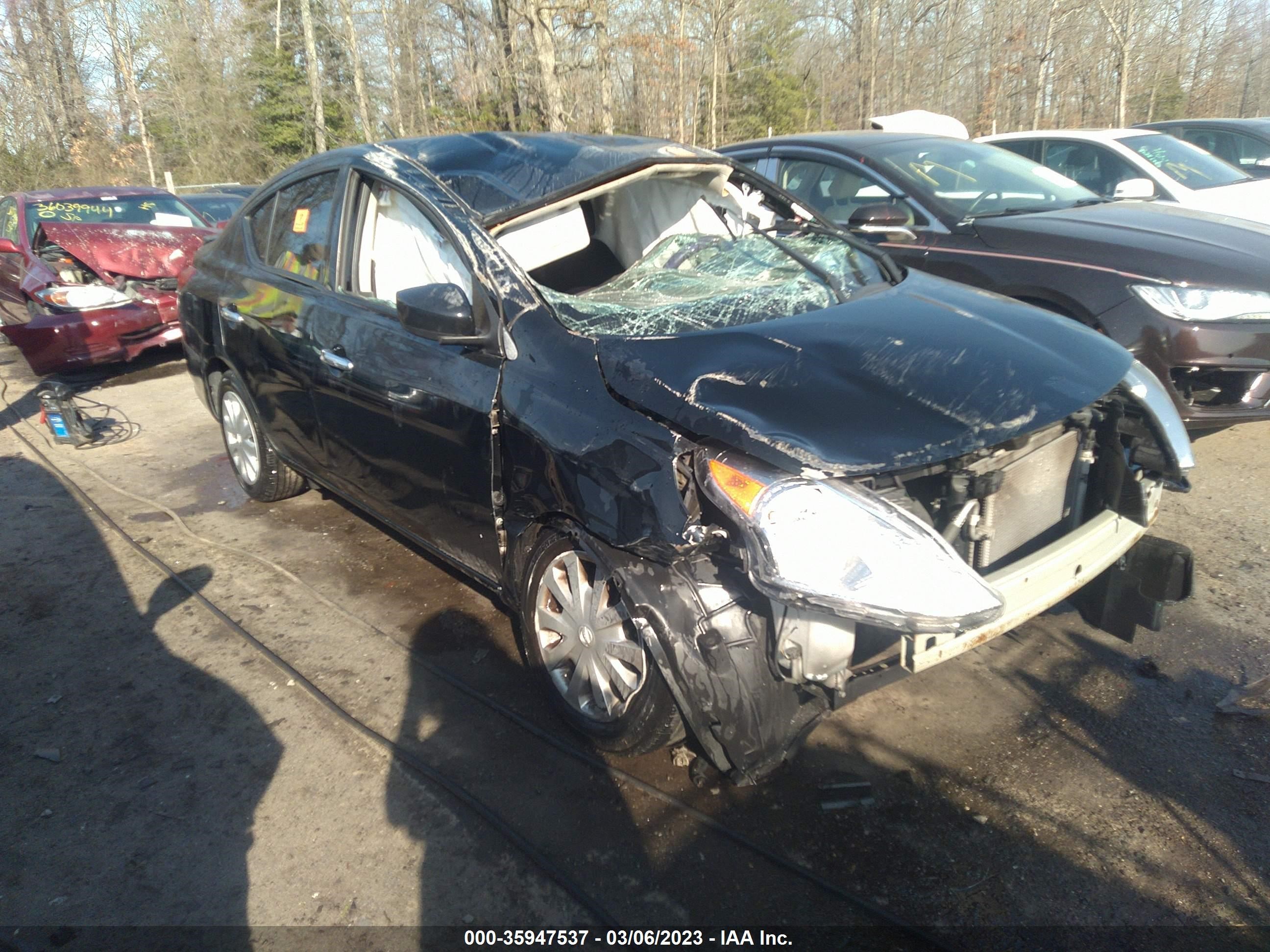 nissan versa 2019 3n1cn7ap1kl873395