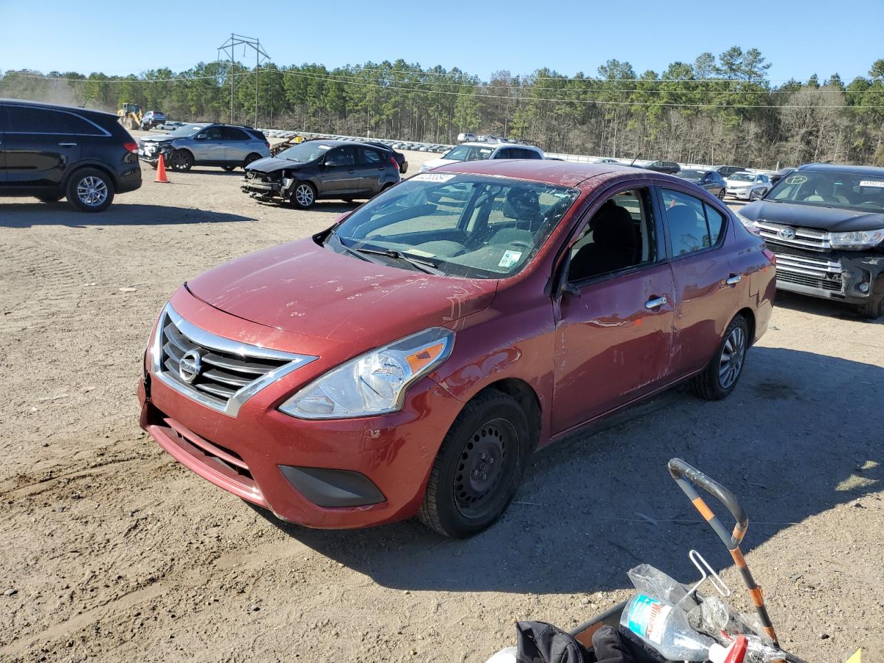 nissan versa 2019 3n1cn7ap1kl876782