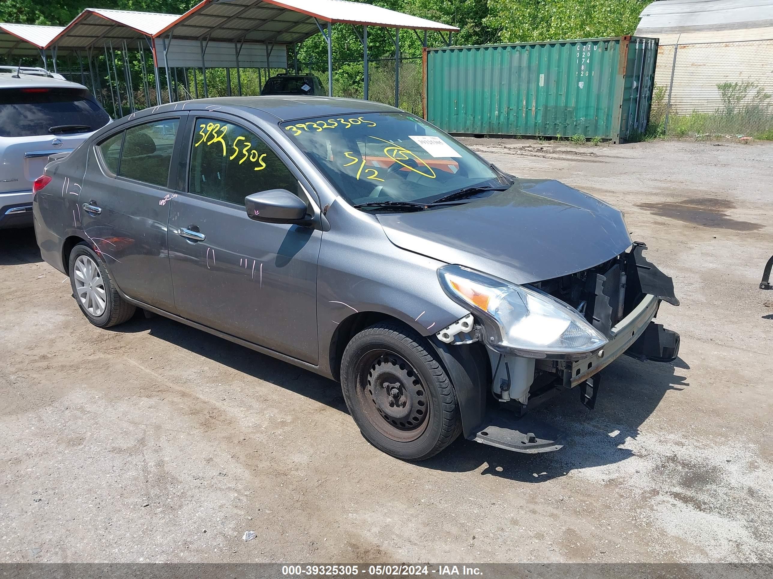 nissan versa 2016 3n1cn7ap3gl818034