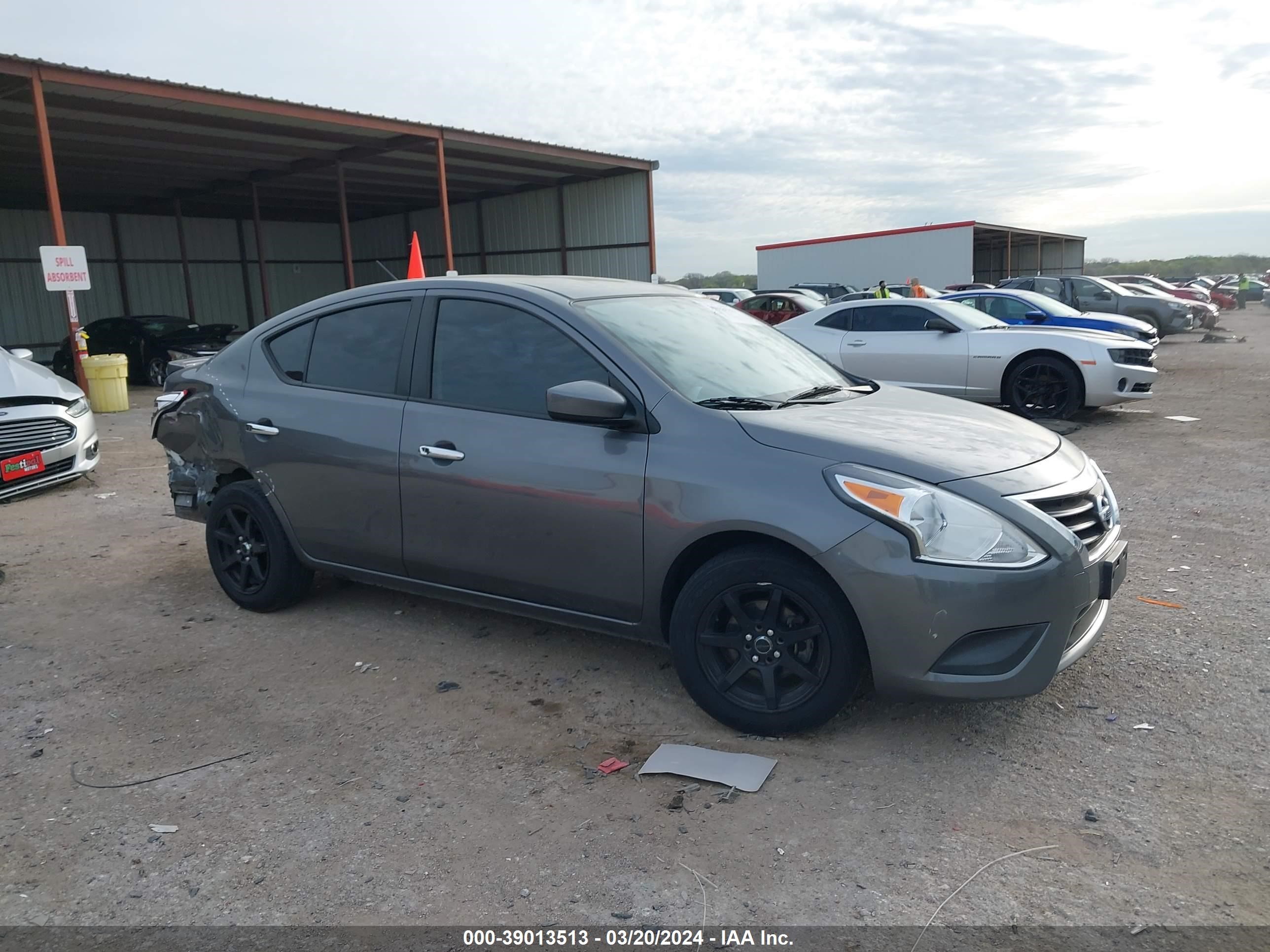 nissan versa 2019 3n1cn7ap3kl839443