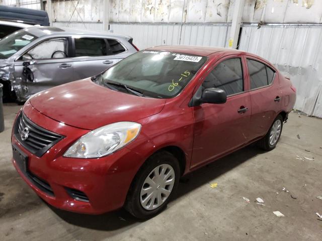 nissan versa s au 2014 3n1cn7ap4el861374