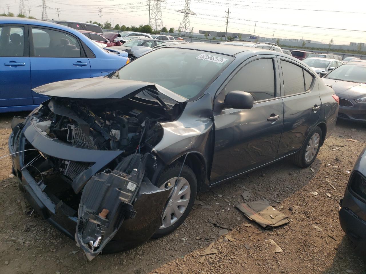 nissan versa 2015 3n1cn7ap4fl849341