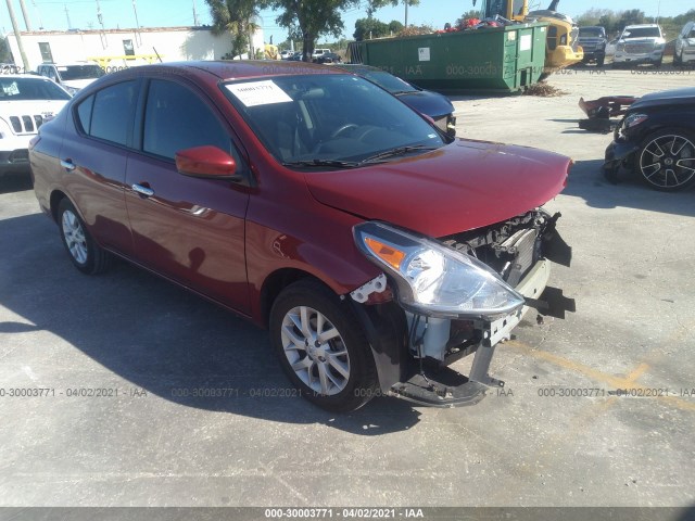 nissan versa sedan 2018 3n1cn7ap4jl870991