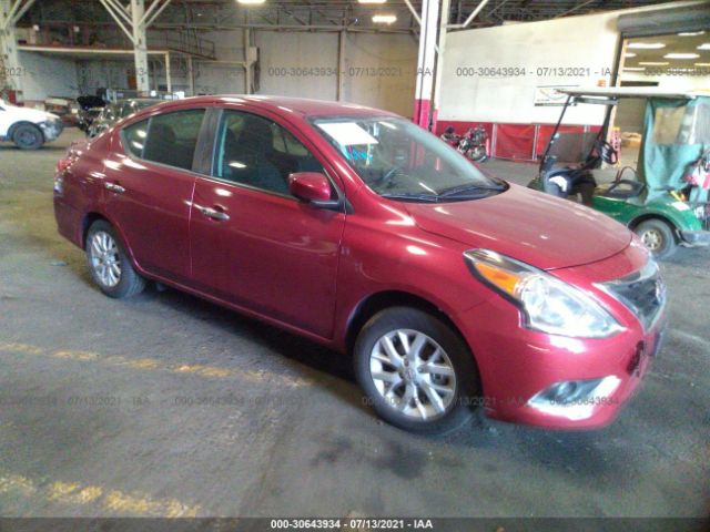 nissan versa sedan 2019 3n1cn7ap4kl815099