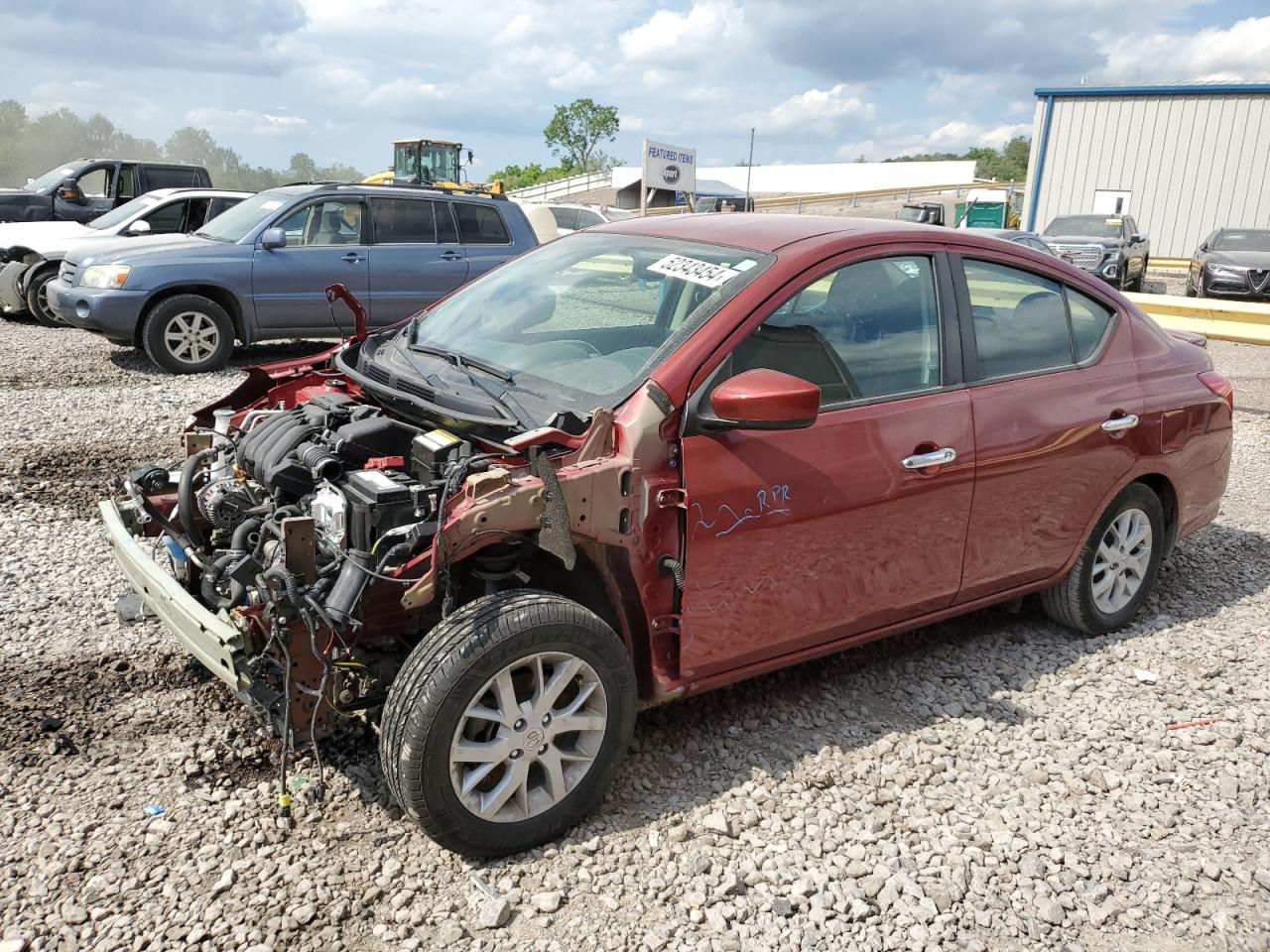 nissan versa 2019 3n1cn7ap4kl831500